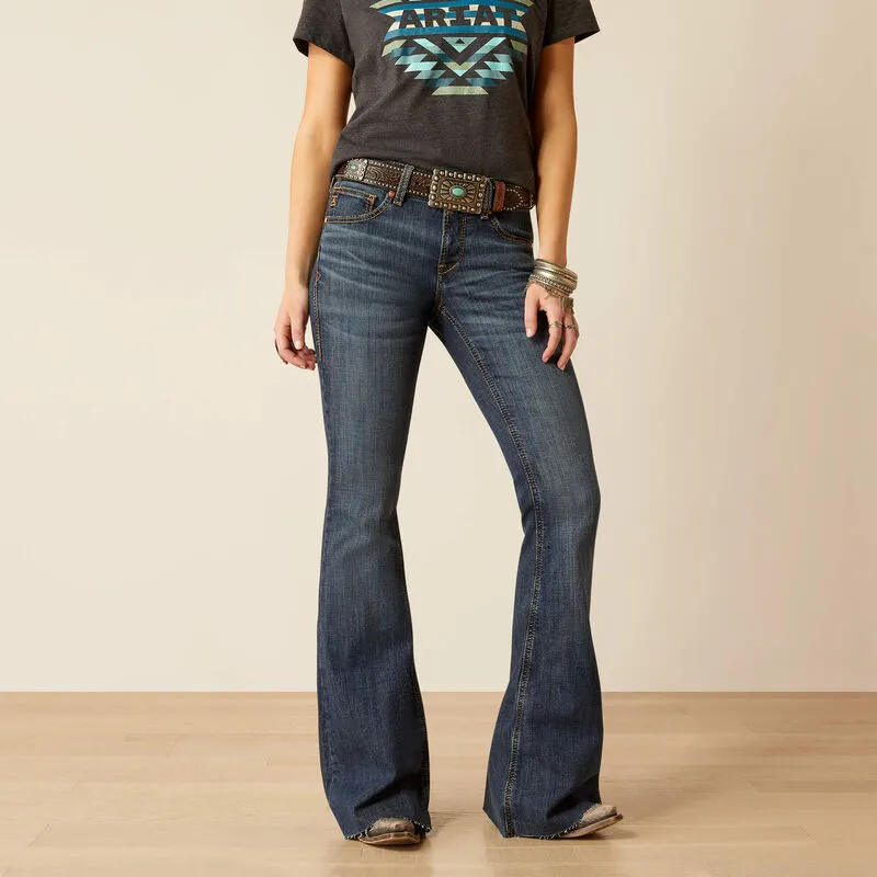 10051839 Women's Perfect Rise Kallie Flare Jeans by Ariat