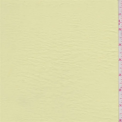 3 YD PC-Soft Yellow Shimmer Fabric