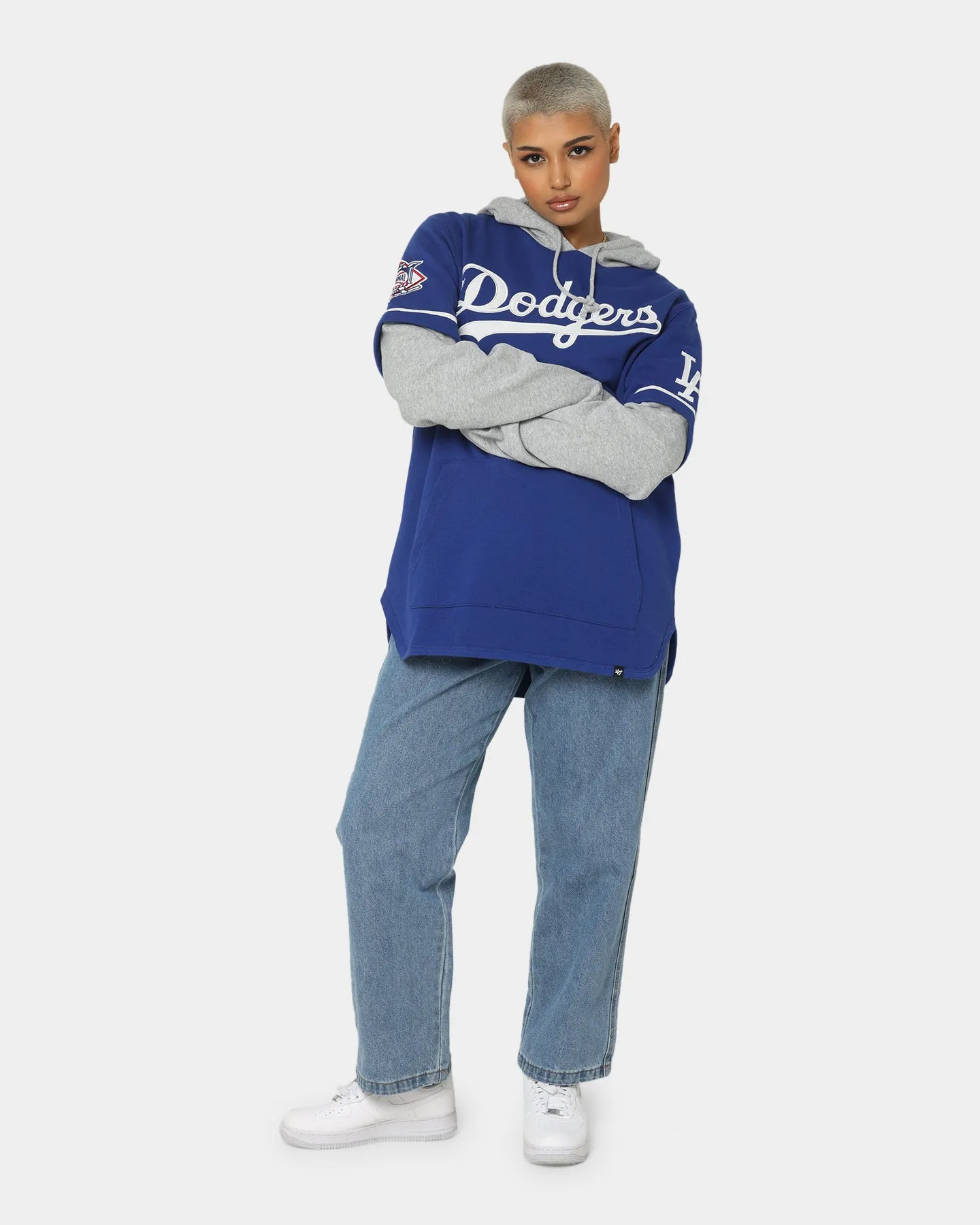 47 Brand Los Angeles Dodgers Shortstop Hoodie Royal