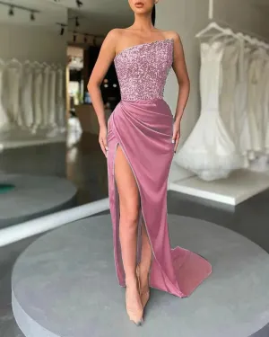 Alluring Mesmerizing Radiant Chic Glamorous Elegant Exquisite Stunning Sophisticated Shimmering Prom Gown