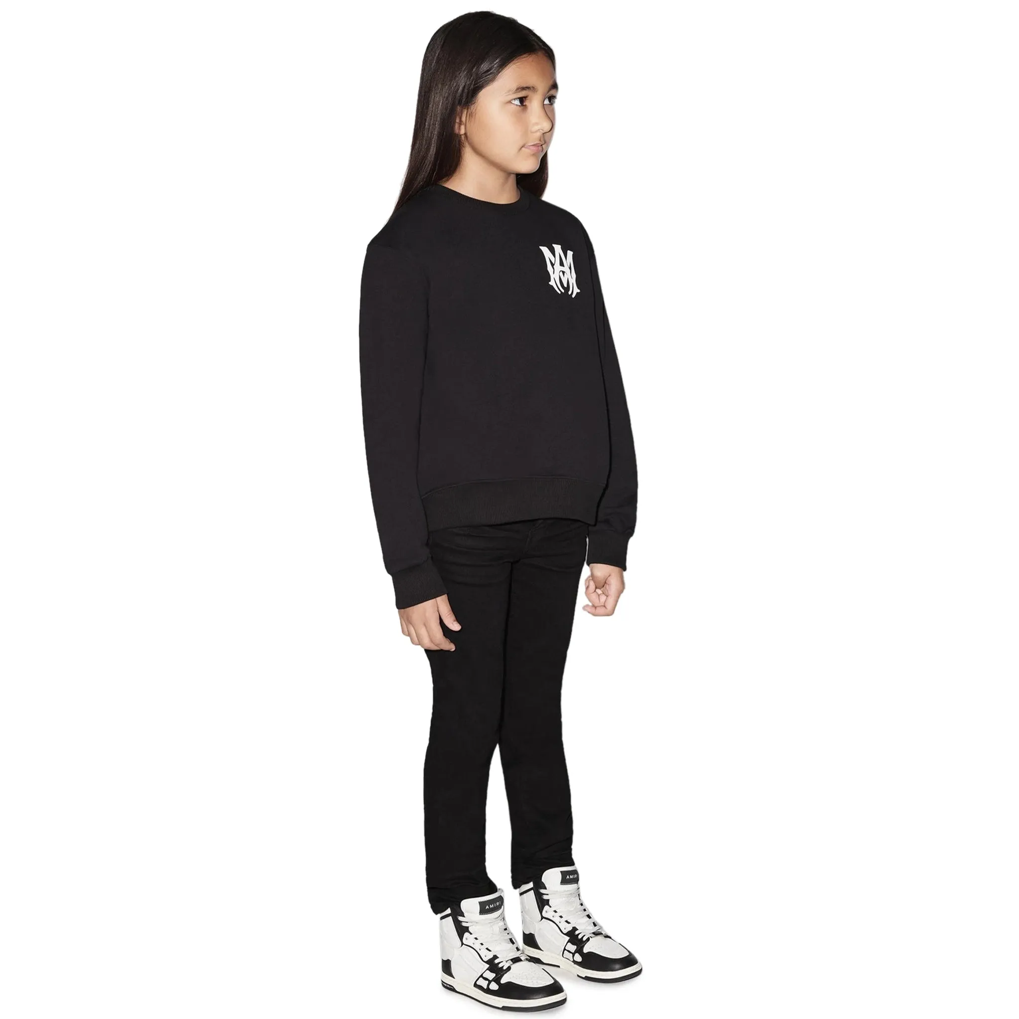 Amiri Kids MA Black Sweatshirt