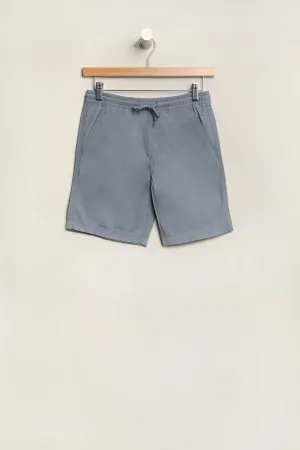 Amnesia Youth Poplin Jogger Shorts