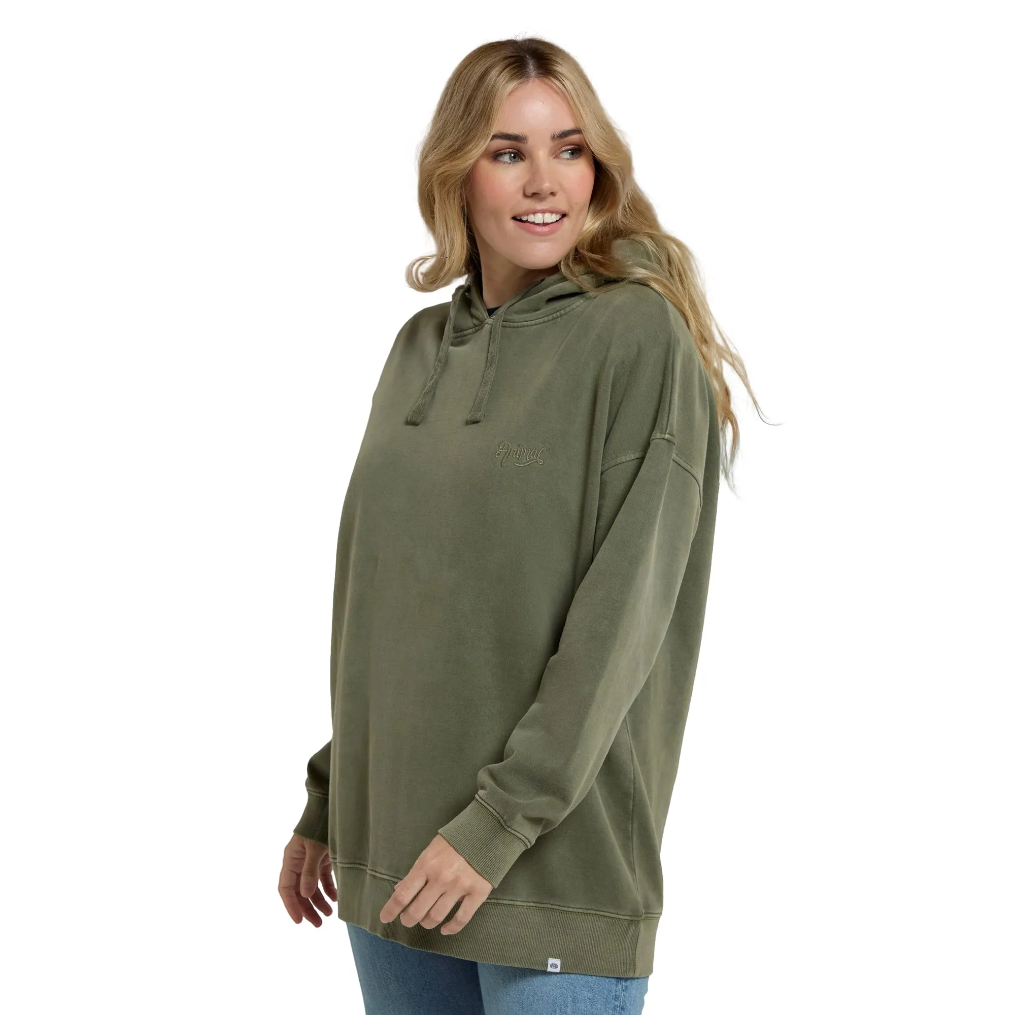 Animal Womens/Ladies Amber Organic Relaxed Fit Hoodie