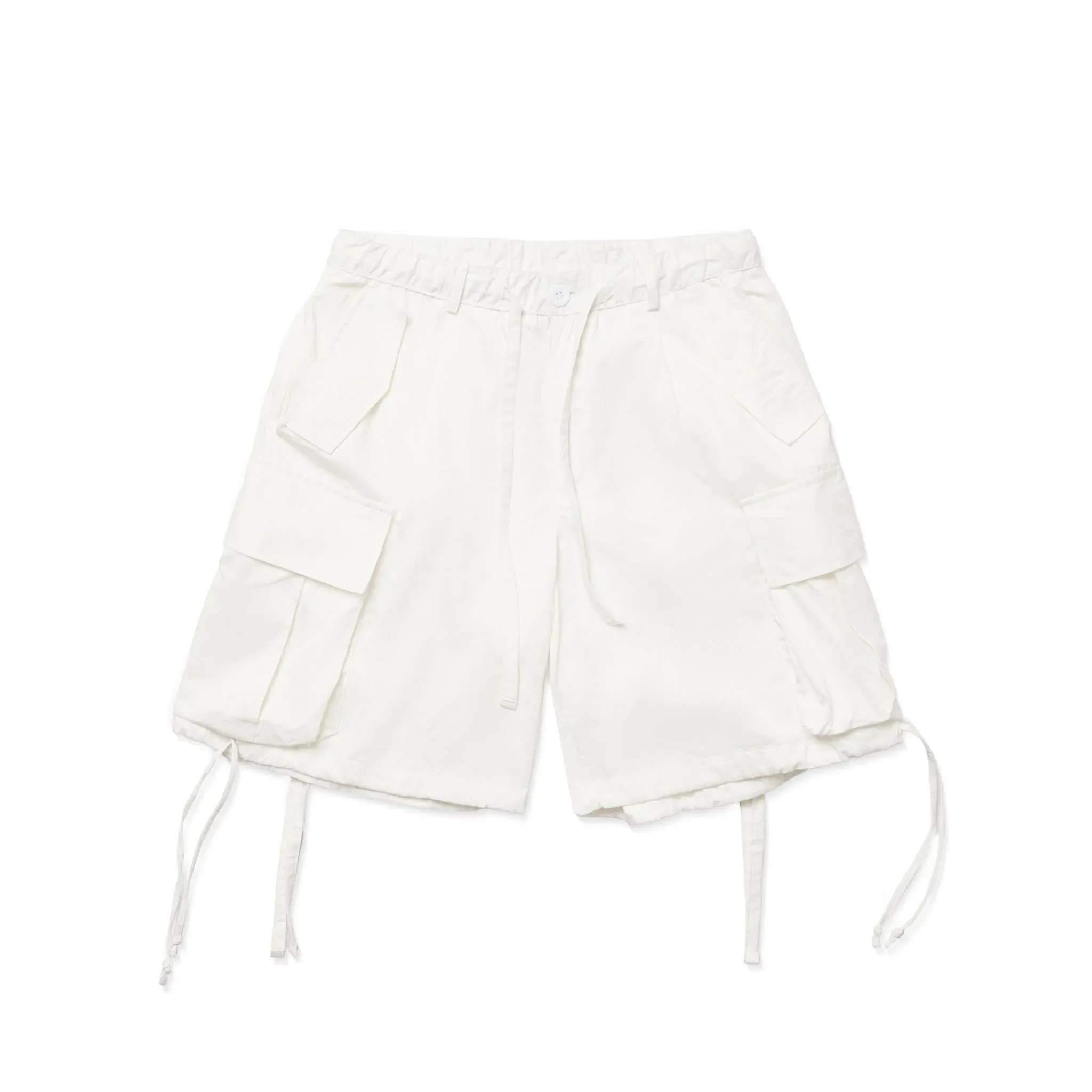 BAGGY CARGO SHORTS - WHITE