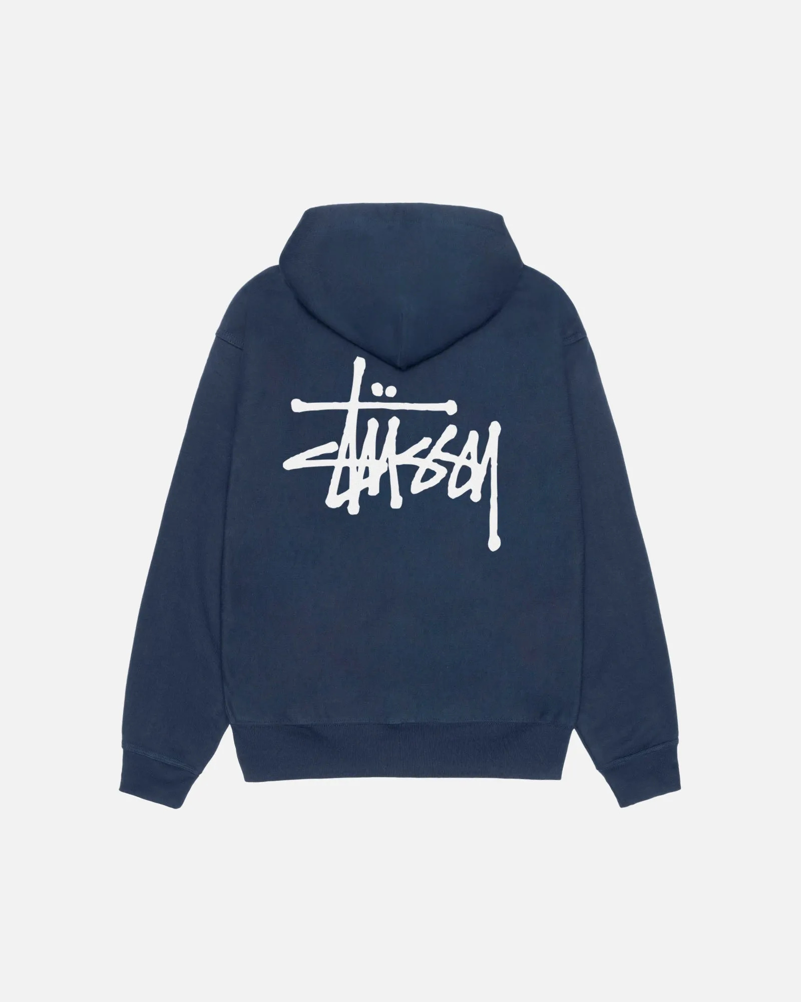 BASIC STUSSY ZIP HOOD