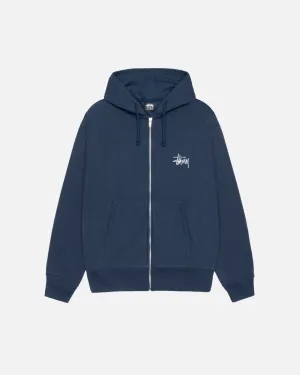 BASIC STUSSY ZIP HOOD