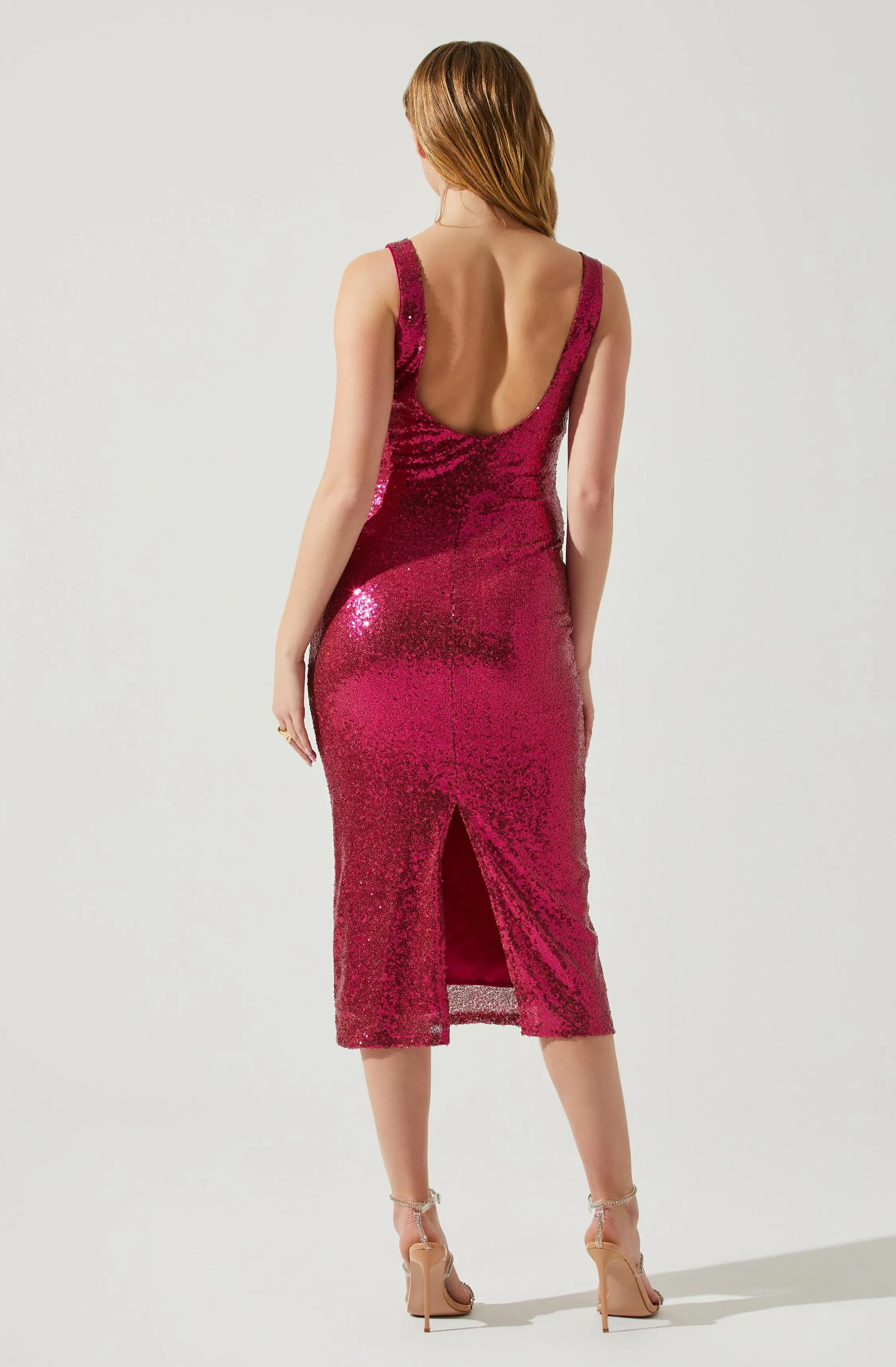 Blair Sequin Midi Dress