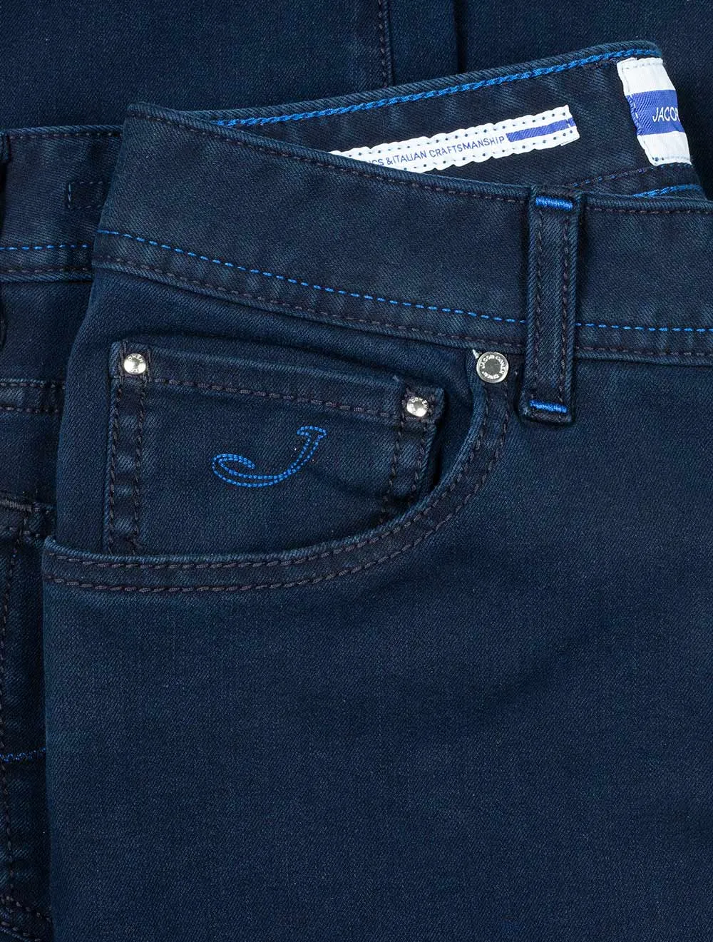 Blue Badge Slim Fit Jeans Navy