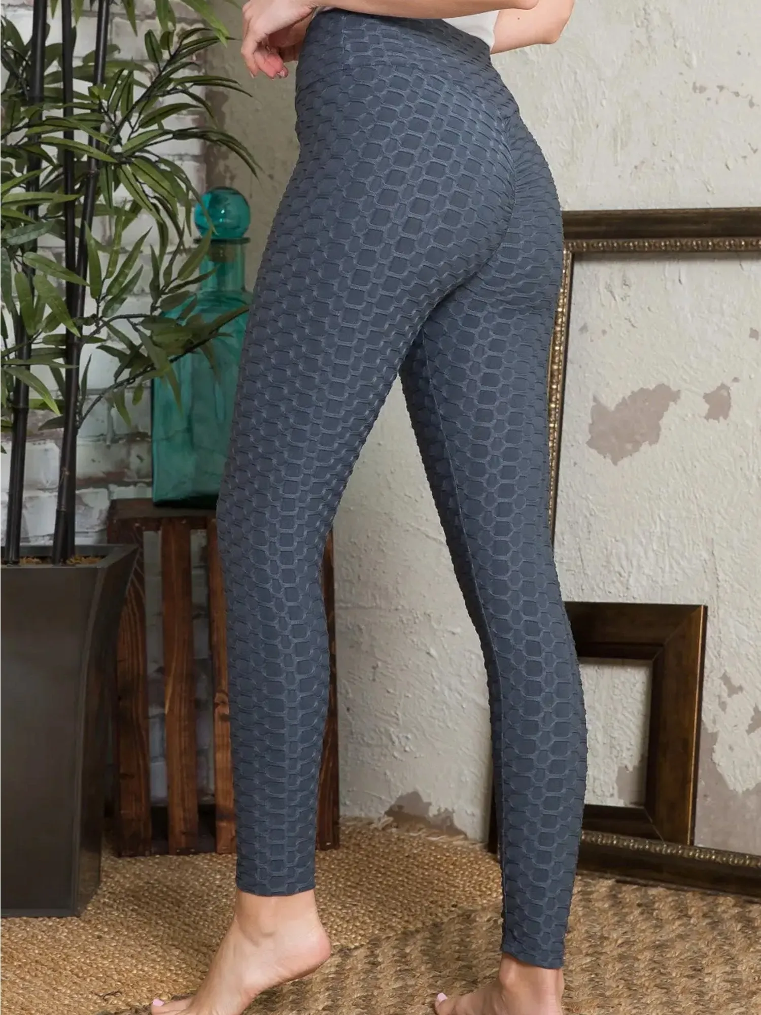 Bubble Butt Stretch Leggings for Women - Versatile Fitness and Everyday Wear