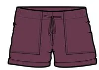 Carriso Organic Cotton Short - Cranberry