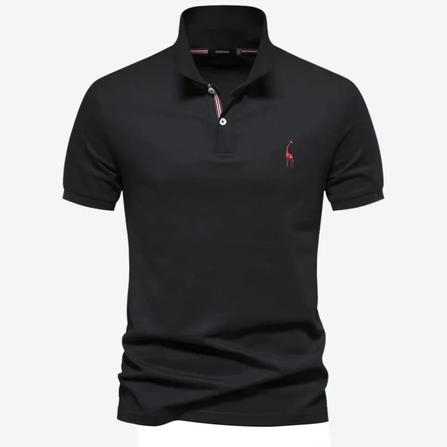 Classic Embroidered Slim-Fit Polo Shirts