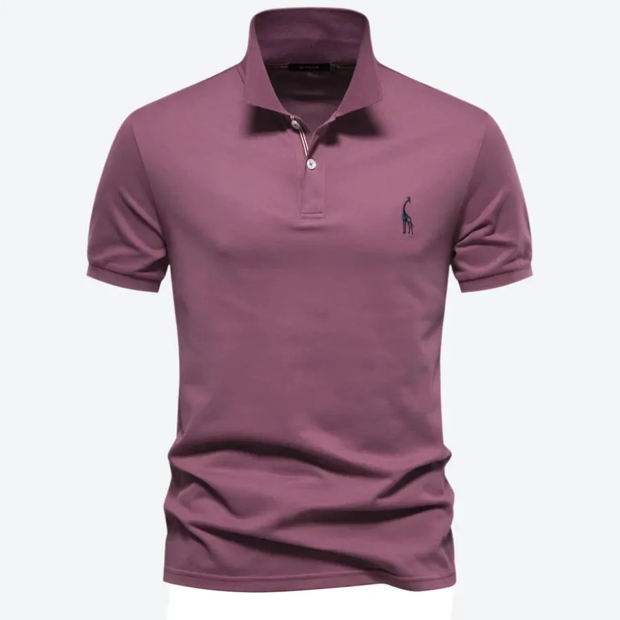 Classic Embroidered Slim-Fit Polo Shirts