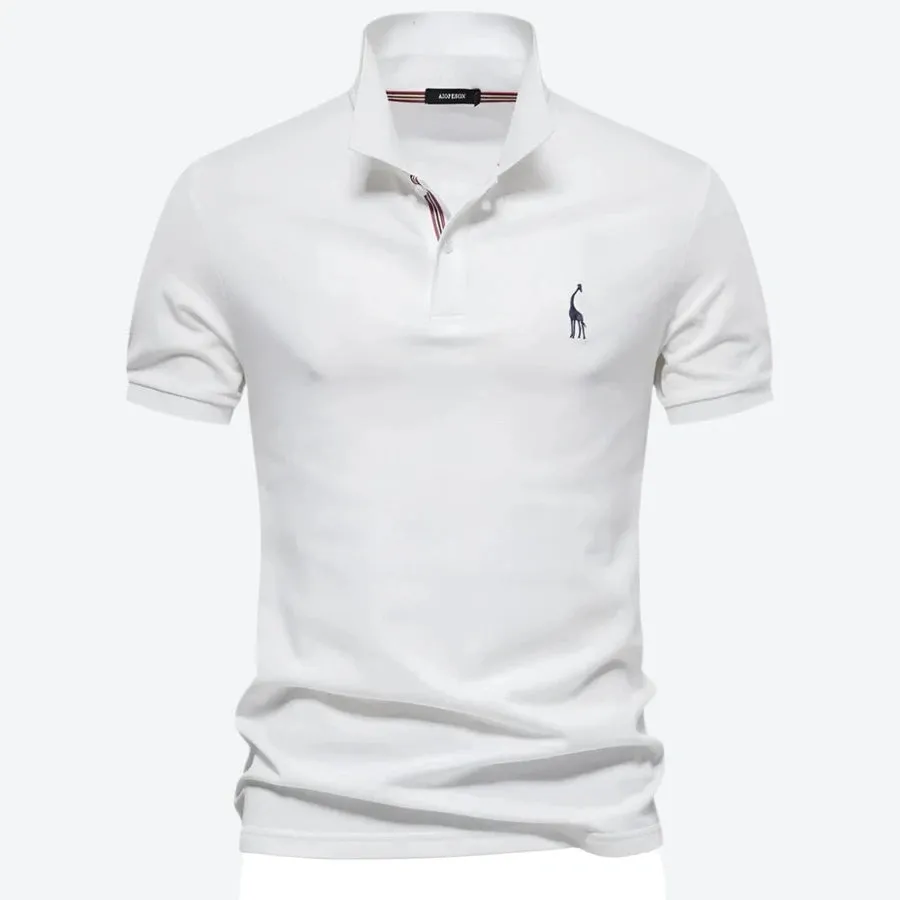 Classic Embroidered Slim-Fit Polo Shirts