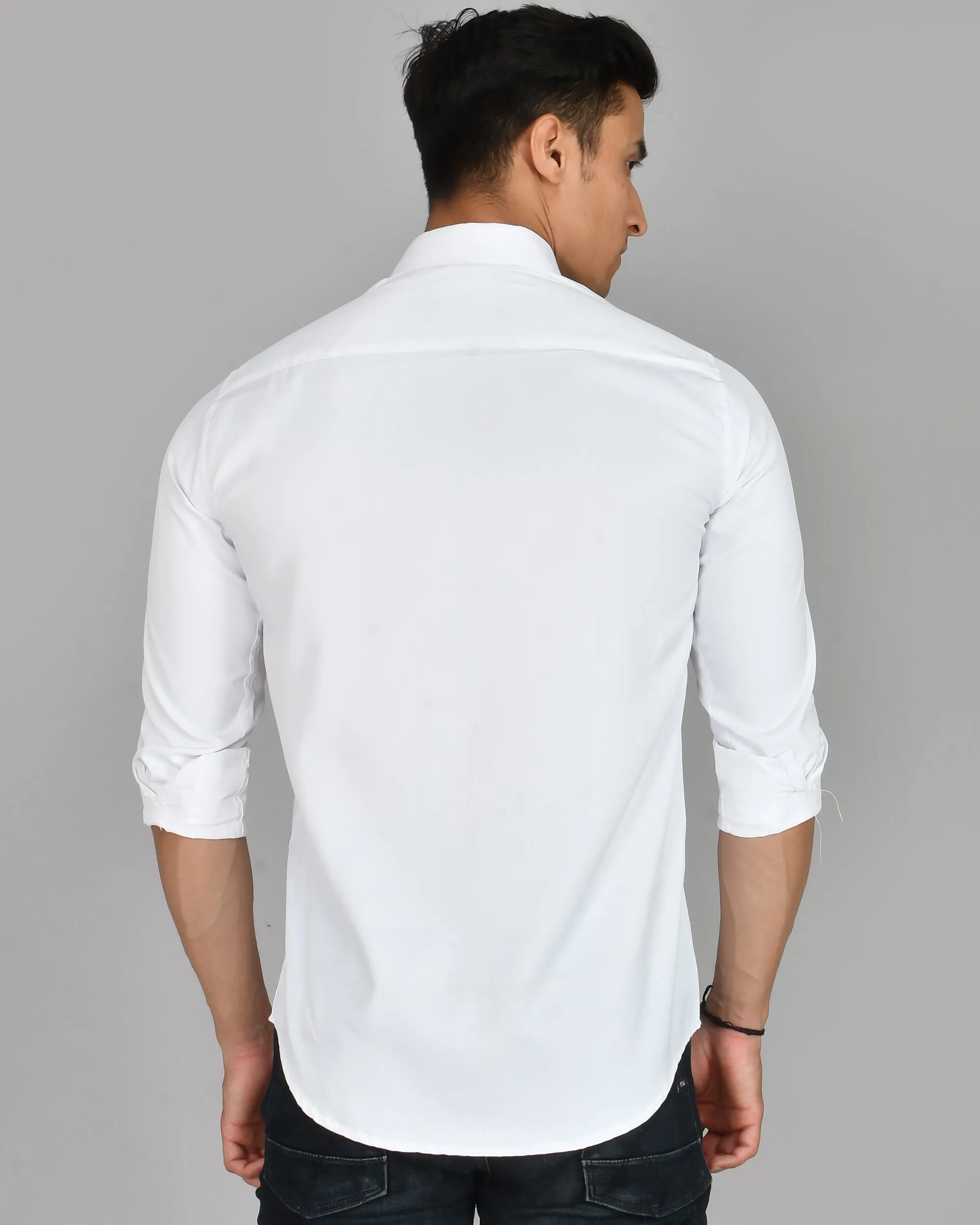 Classic White Men’s Shirt