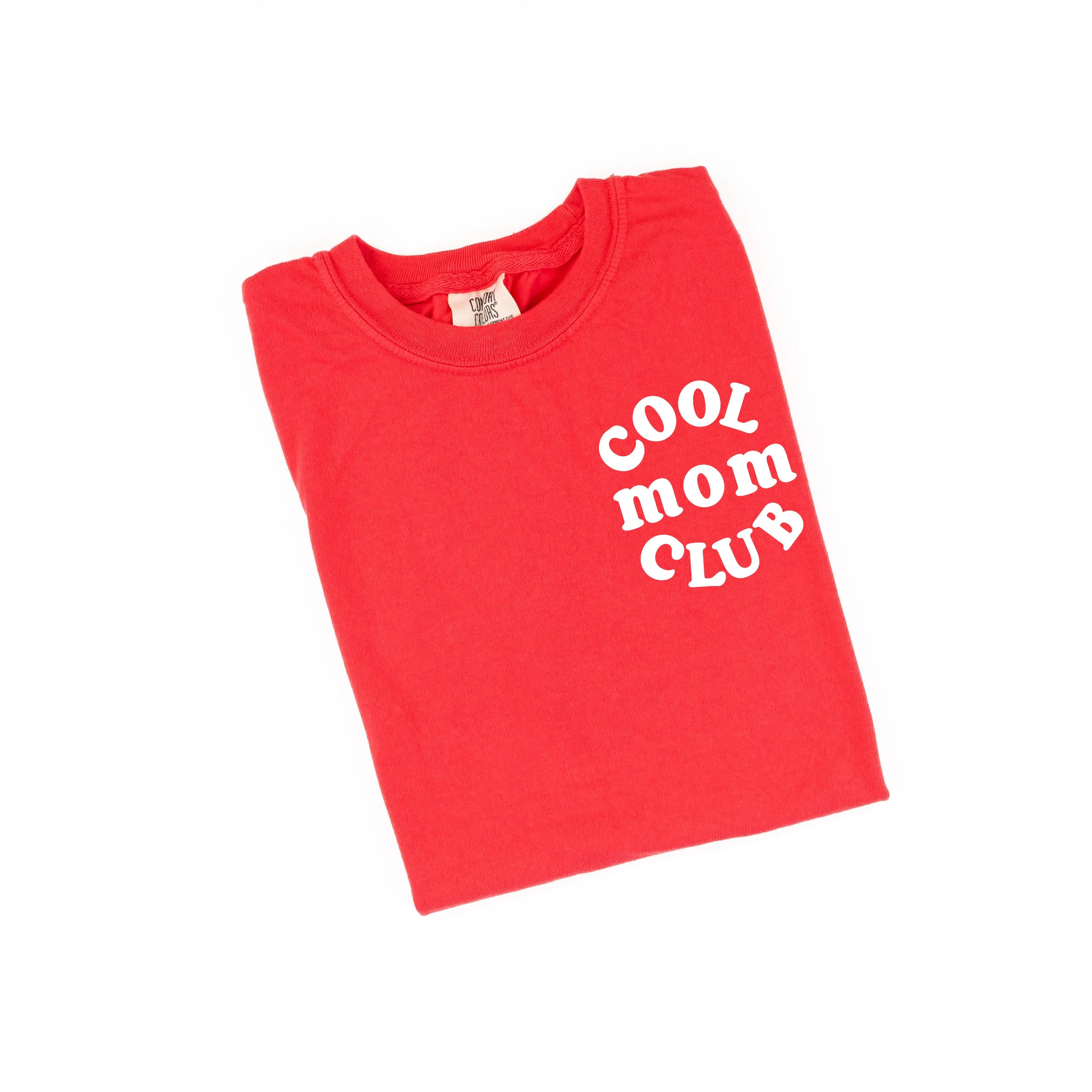 COOL Mom CLUB - Pocket Design - SHORT SLEEVE COMFORT COLORS TEE