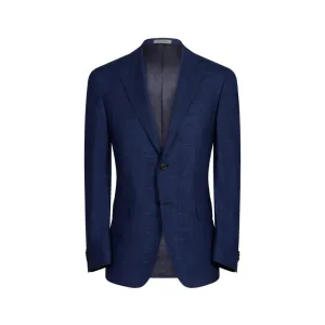 CORNELIANI Twill Blazer NAVY/BLUE REG