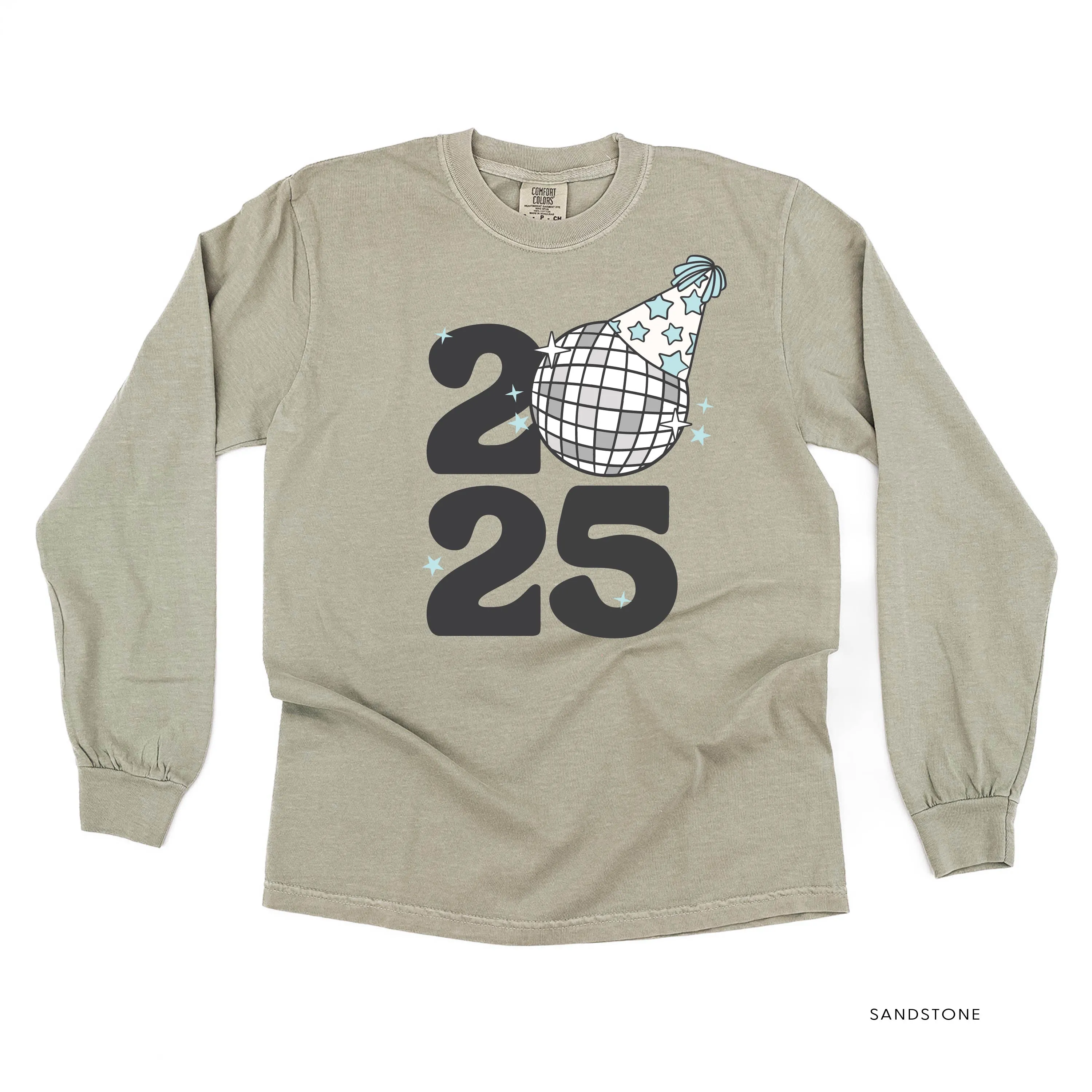 Disco Ball - 2025 - LONG SLEEVE Comfort Colors Tee