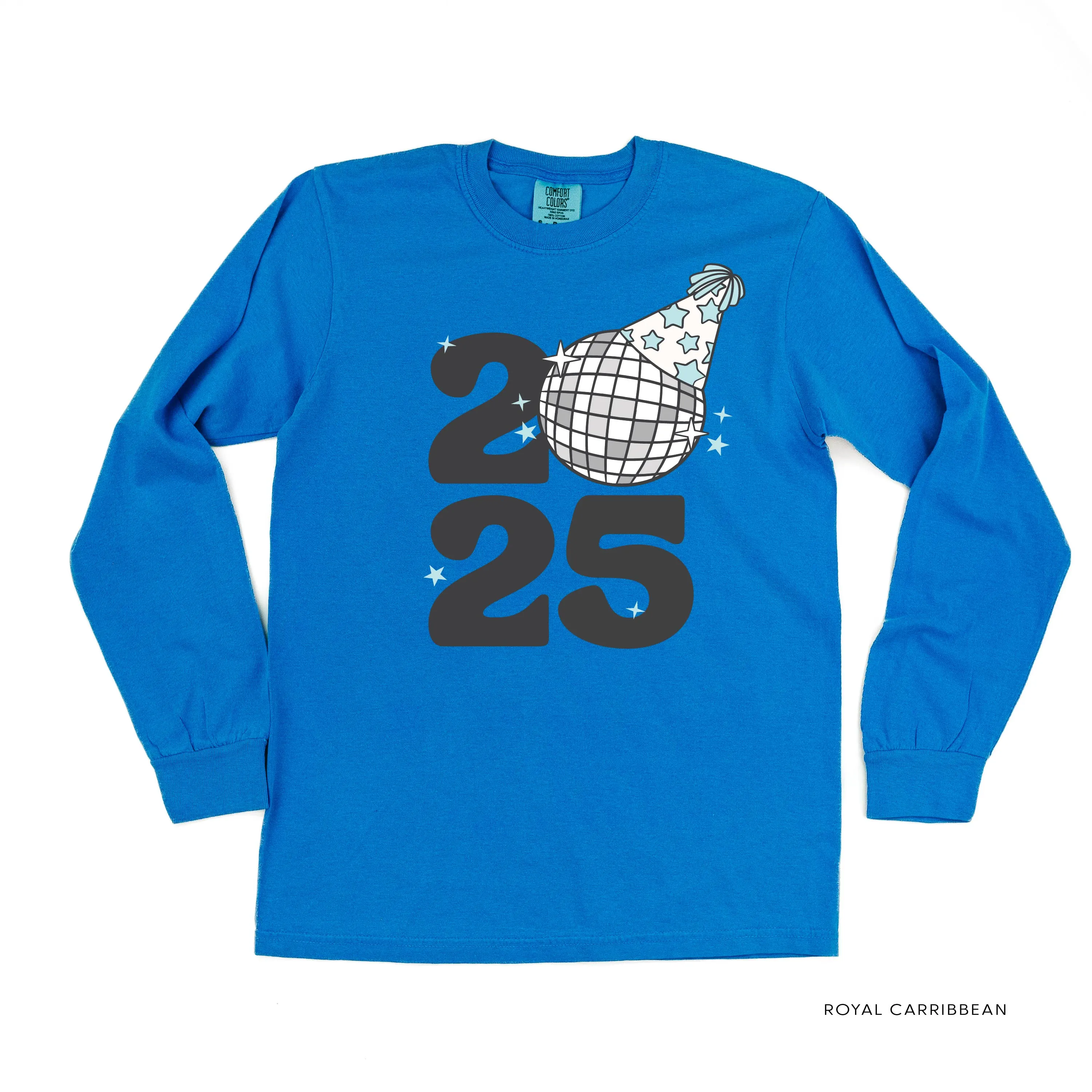 Disco Ball - 2025 - LONG SLEEVE Comfort Colors Tee