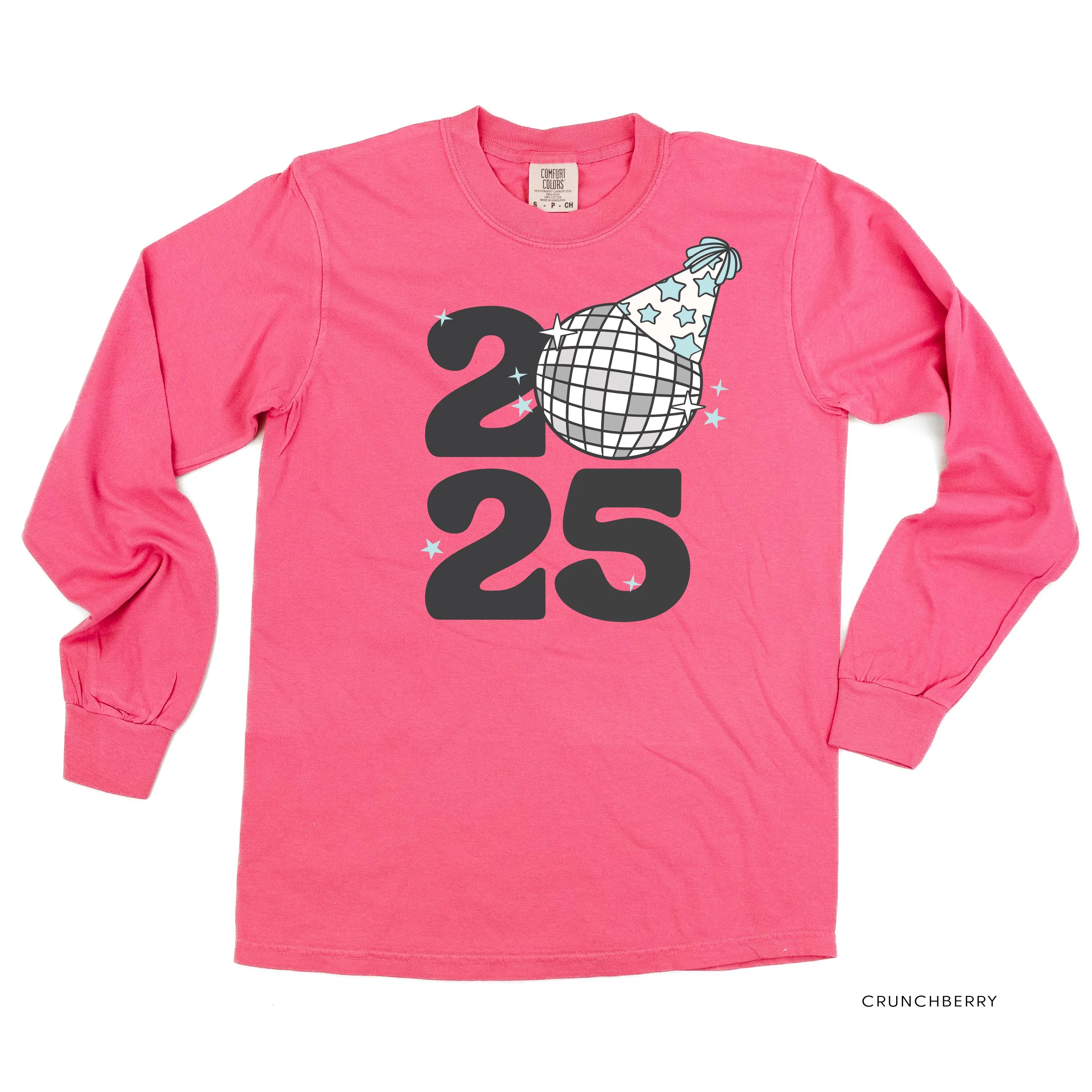 Disco Ball - 2025 - LONG SLEEVE Comfort Colors Tee