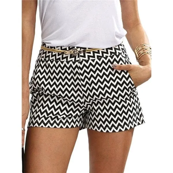 DressBetty - Woman Fashion Mid Waist Casual Shorts