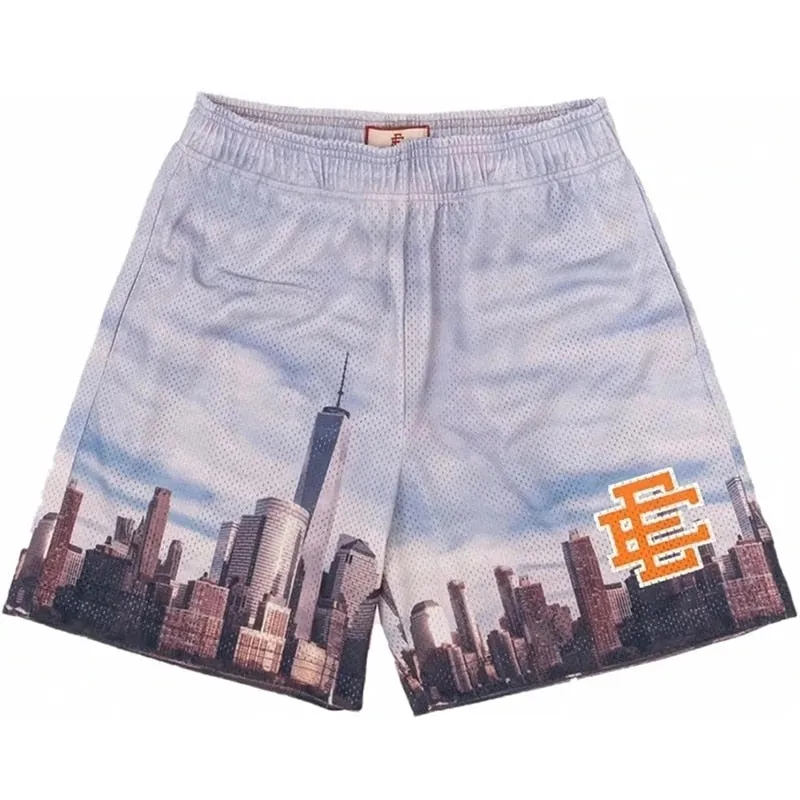 EE Basic Shorts NEW Unisex casual shorts fitness sport summer gym workout Classic GYM Mesh Shorts