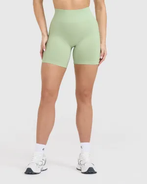 Effortless Seamless Shorts | Mint Green