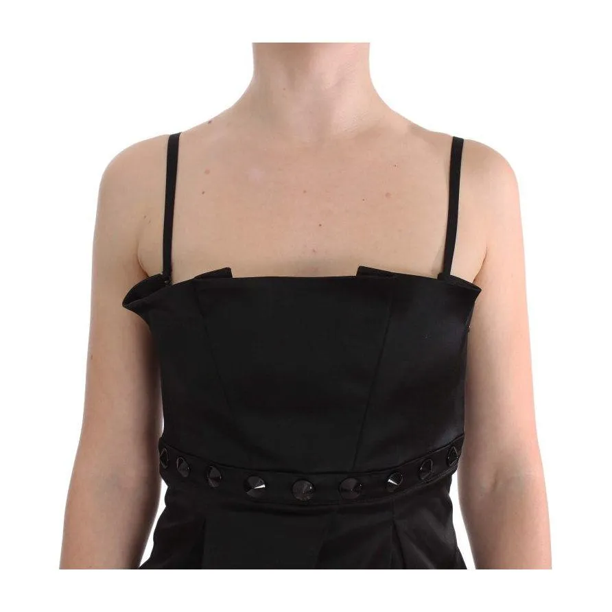 Exte Elegant Black Evening Cami Top