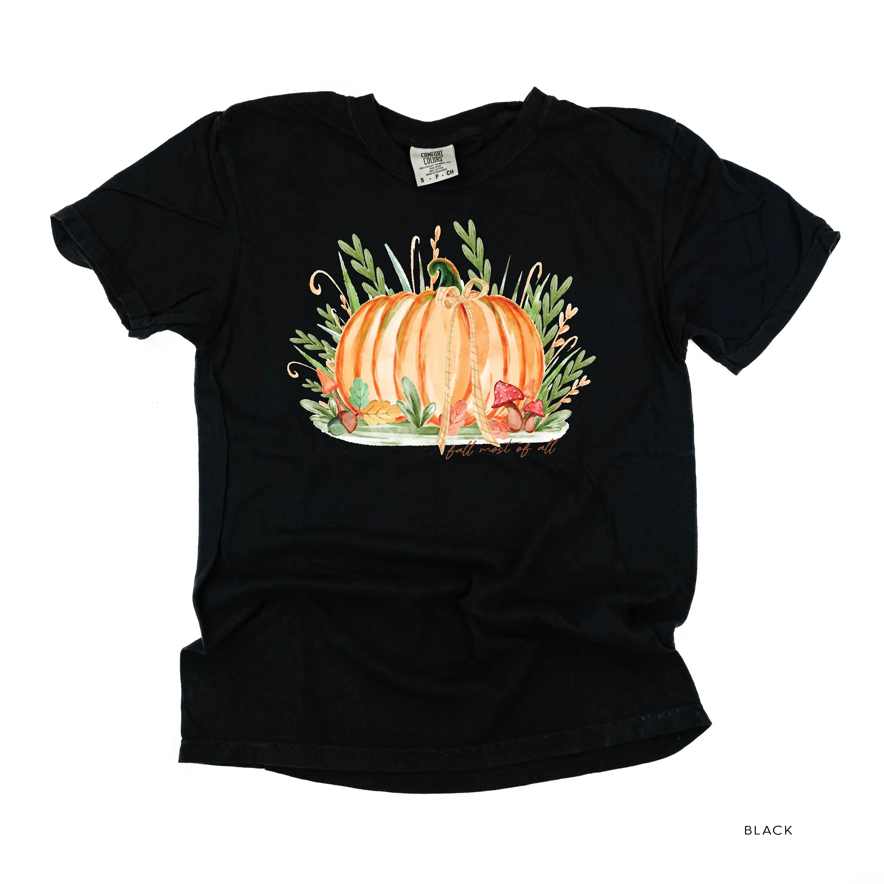 Fall Most of All - Short Sleeve Comfort Colors Tee