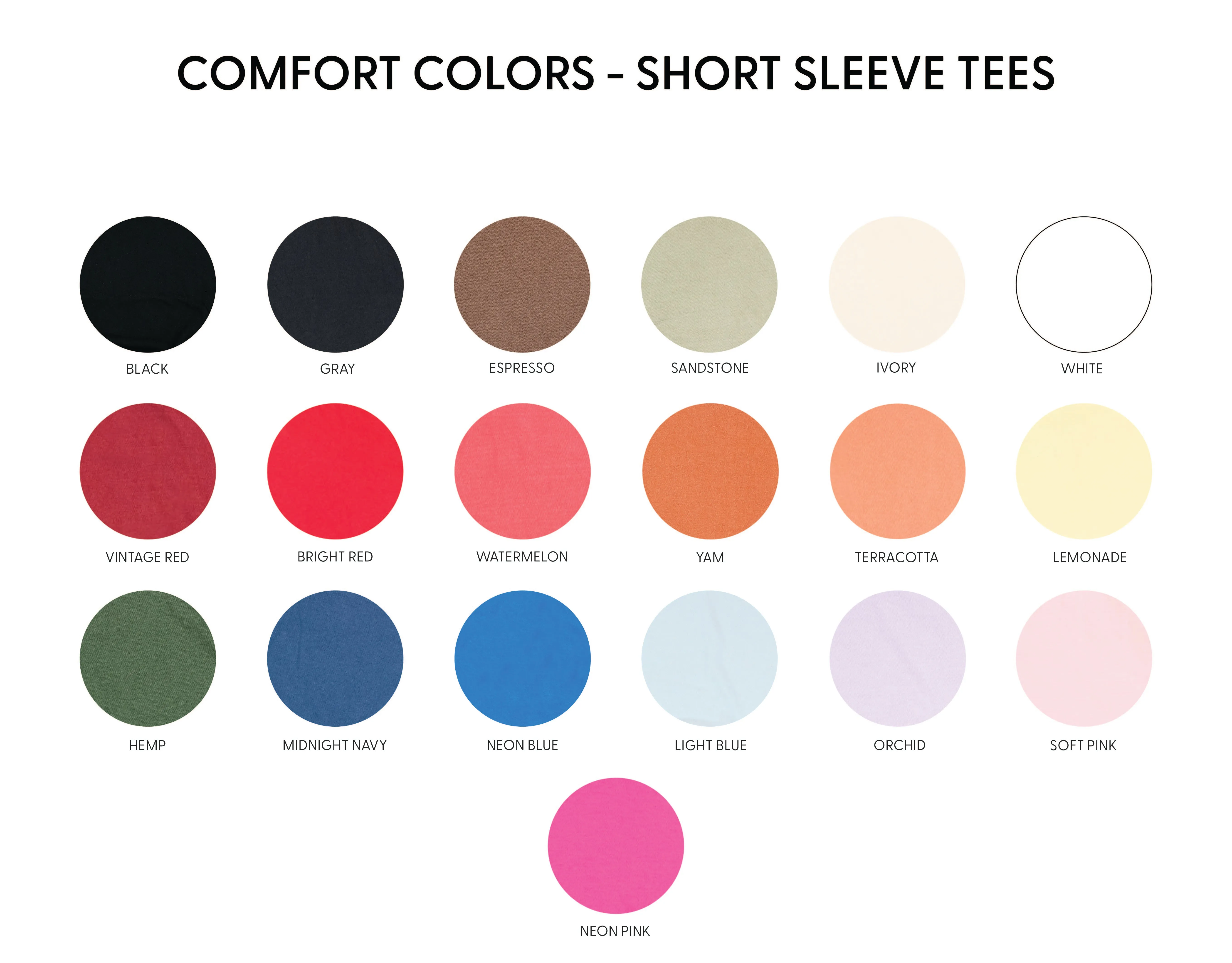 Fall Most of All - Short Sleeve Comfort Colors Tee