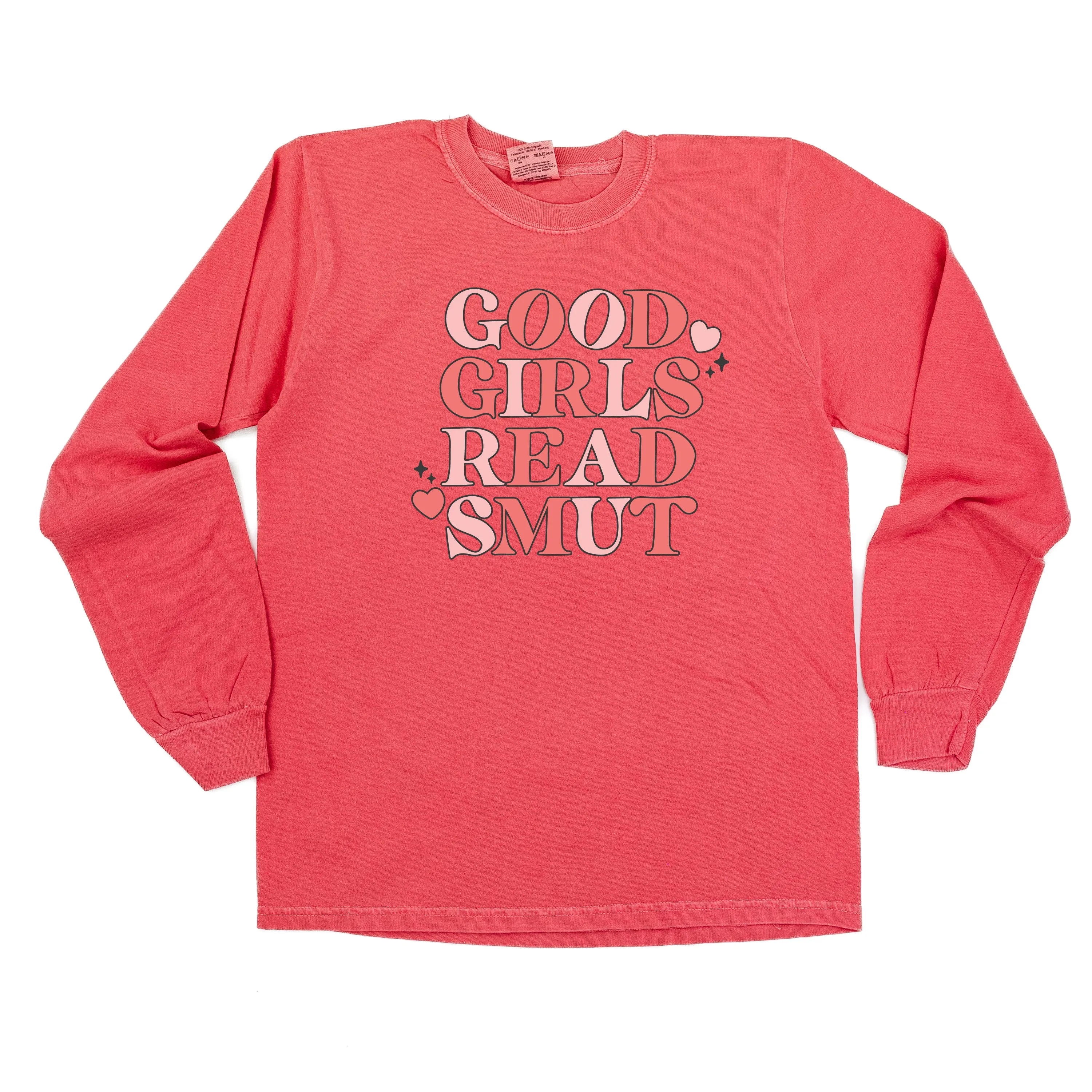 Good Girls Read Smut - LONG SLEEVE Comfort Colors Tee