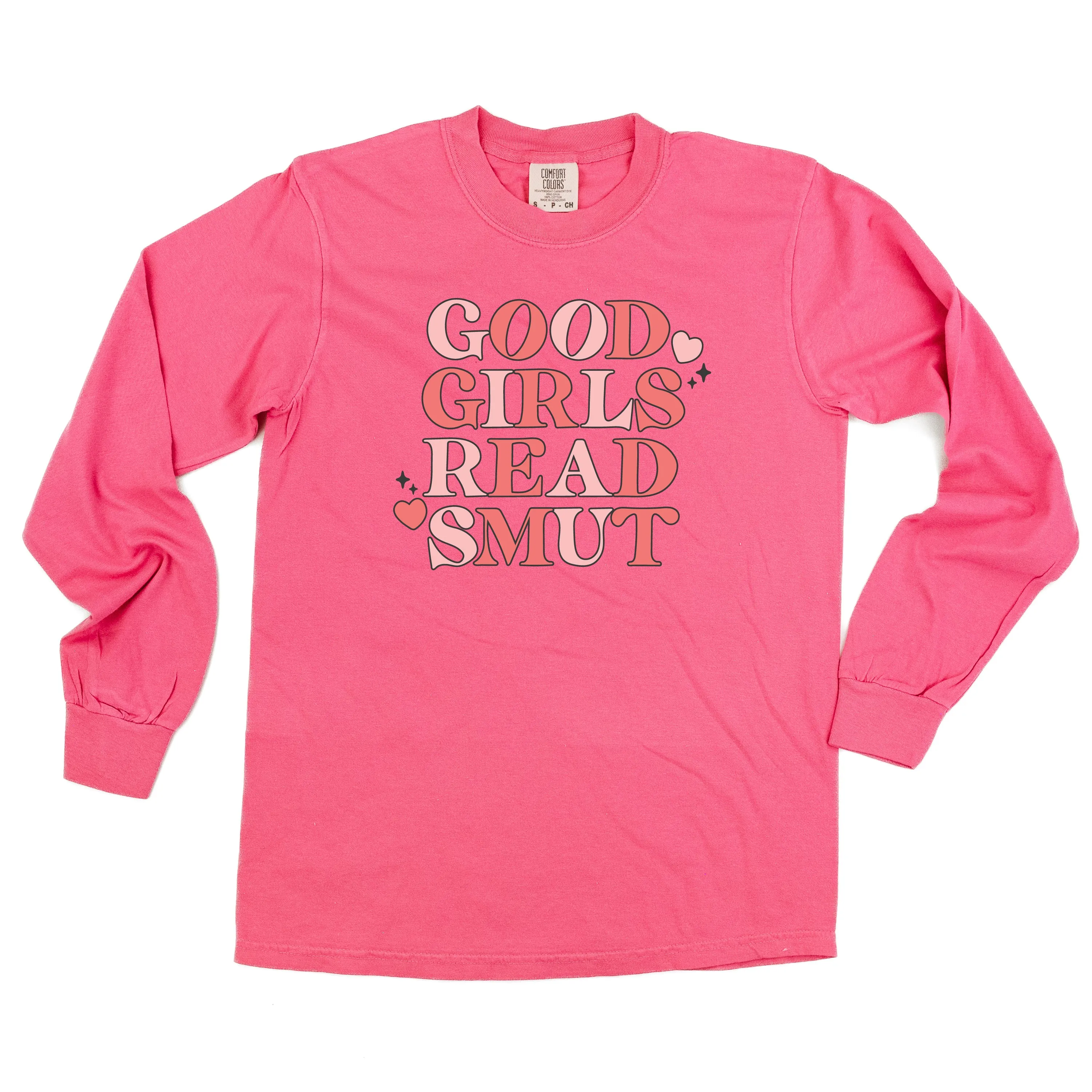 Good Girls Read Smut - LONG SLEEVE Comfort Colors Tee