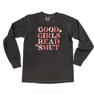 Good Girls Read Smut - LONG SLEEVE Comfort Colors Tee