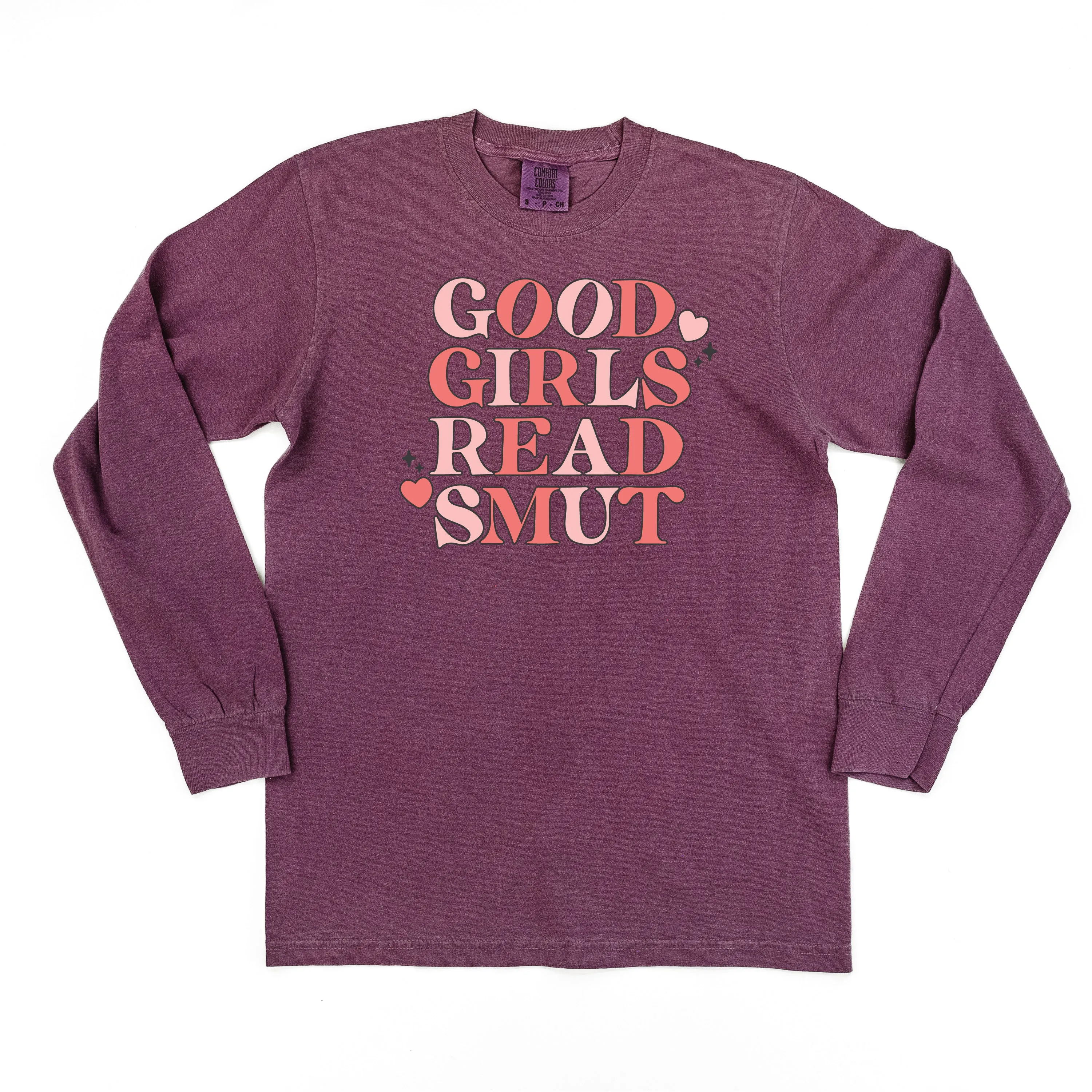 Good Girls Read Smut - LONG SLEEVE Comfort Colors Tee