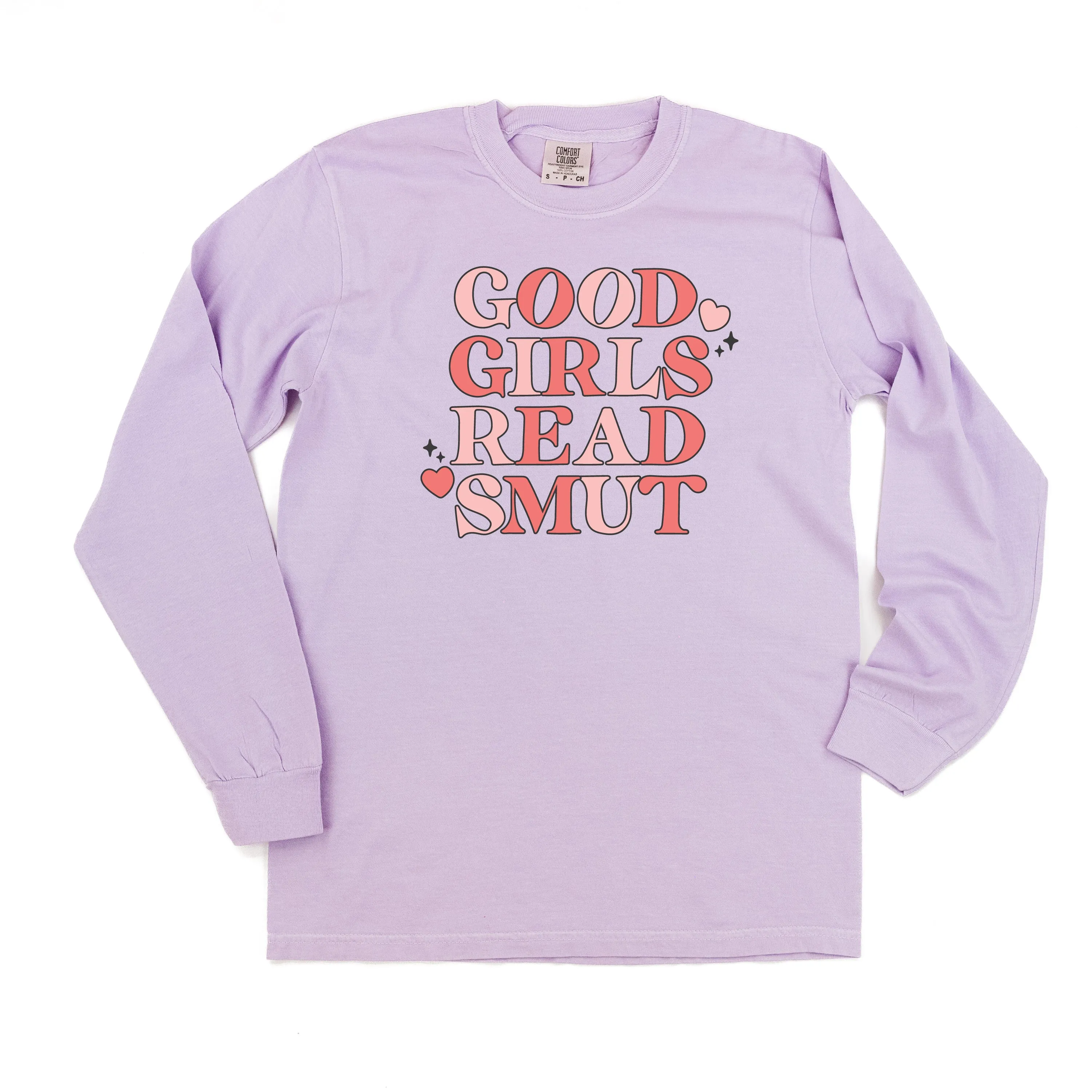 Good Girls Read Smut - LONG SLEEVE Comfort Colors Tee