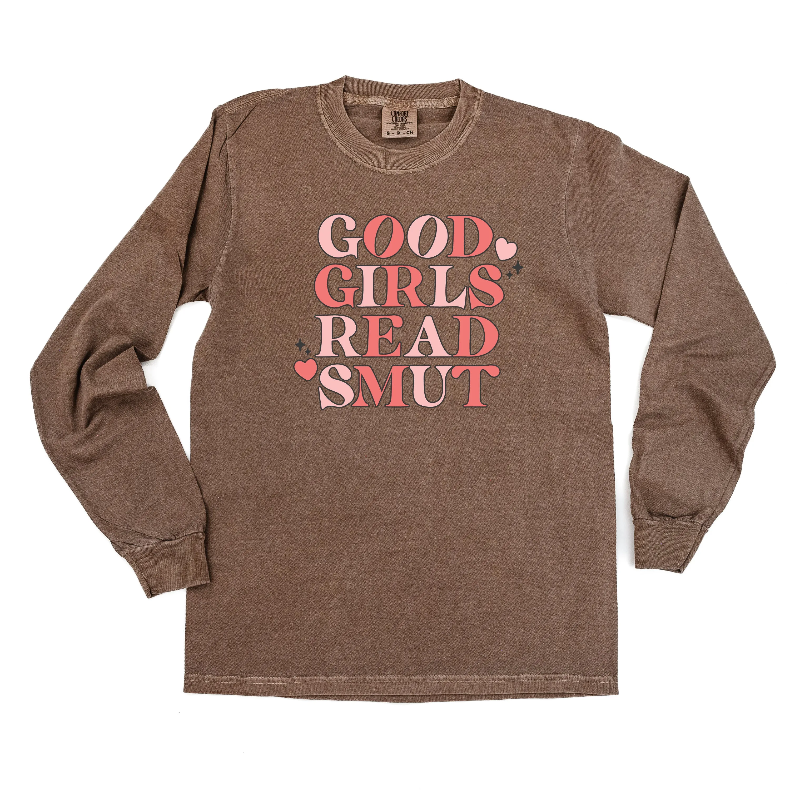 Good Girls Read Smut - LONG SLEEVE Comfort Colors Tee