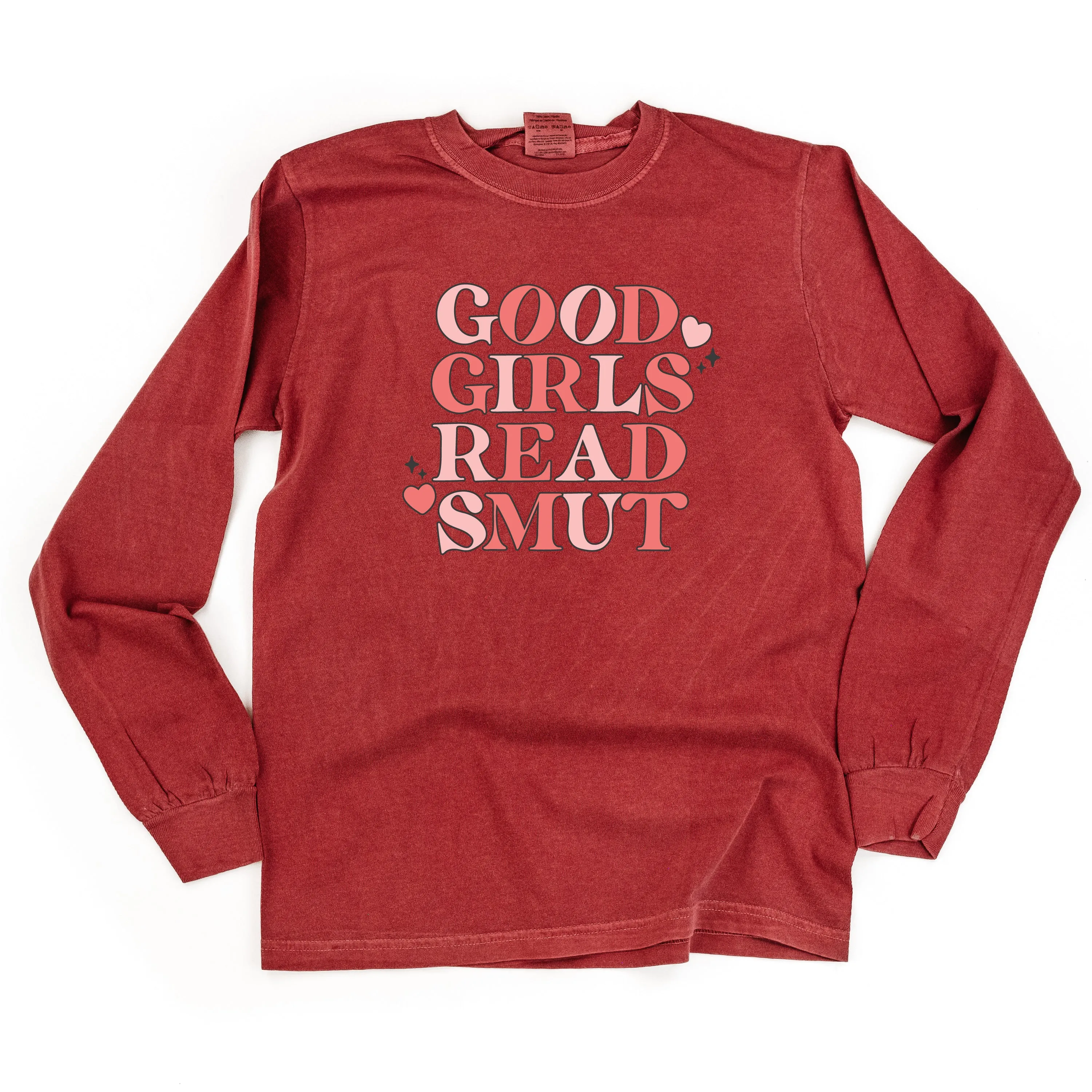 Good Girls Read Smut - LONG SLEEVE Comfort Colors Tee