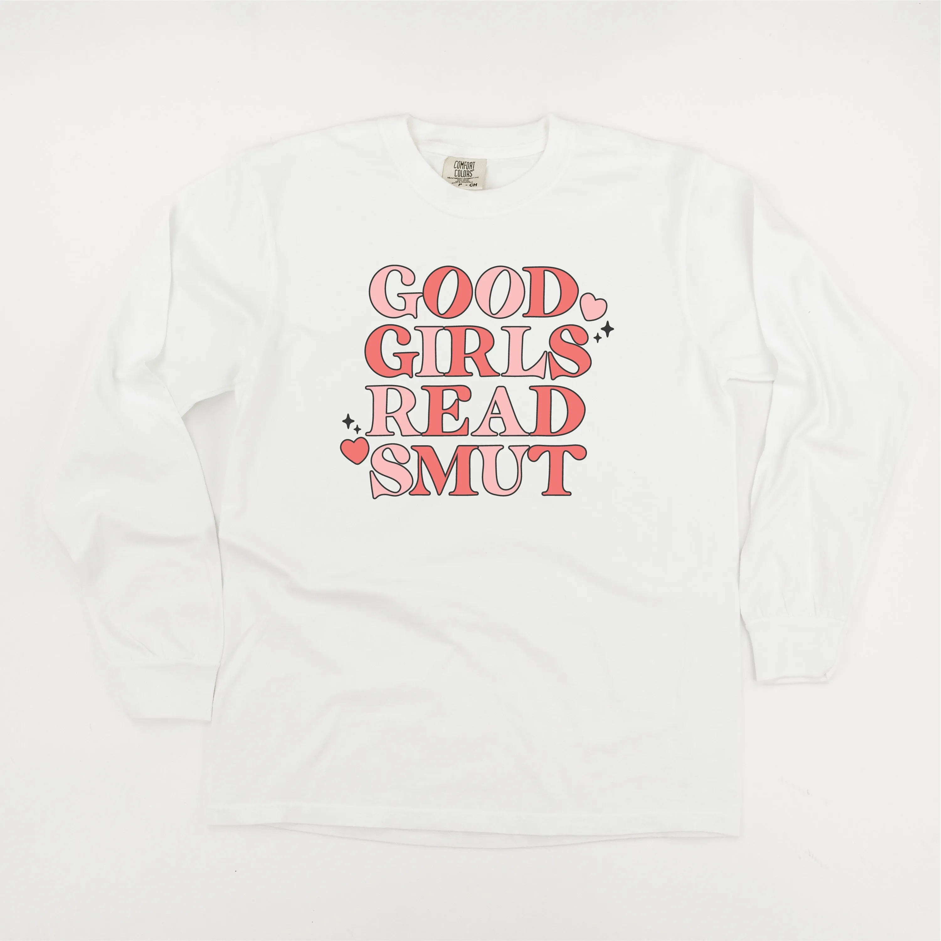 Good Girls Read Smut - LONG SLEEVE Comfort Colors Tee