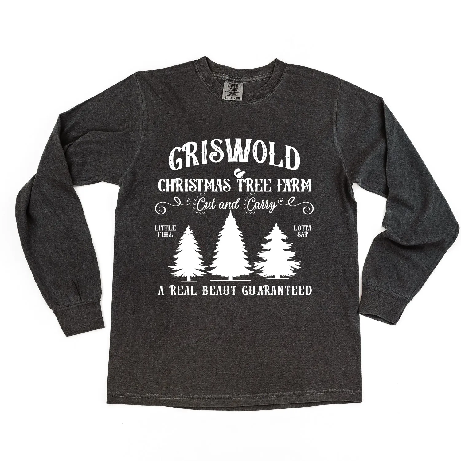 Griswold Christmas Tree Farm - LONG SLEEVE Comfort Colors Tee