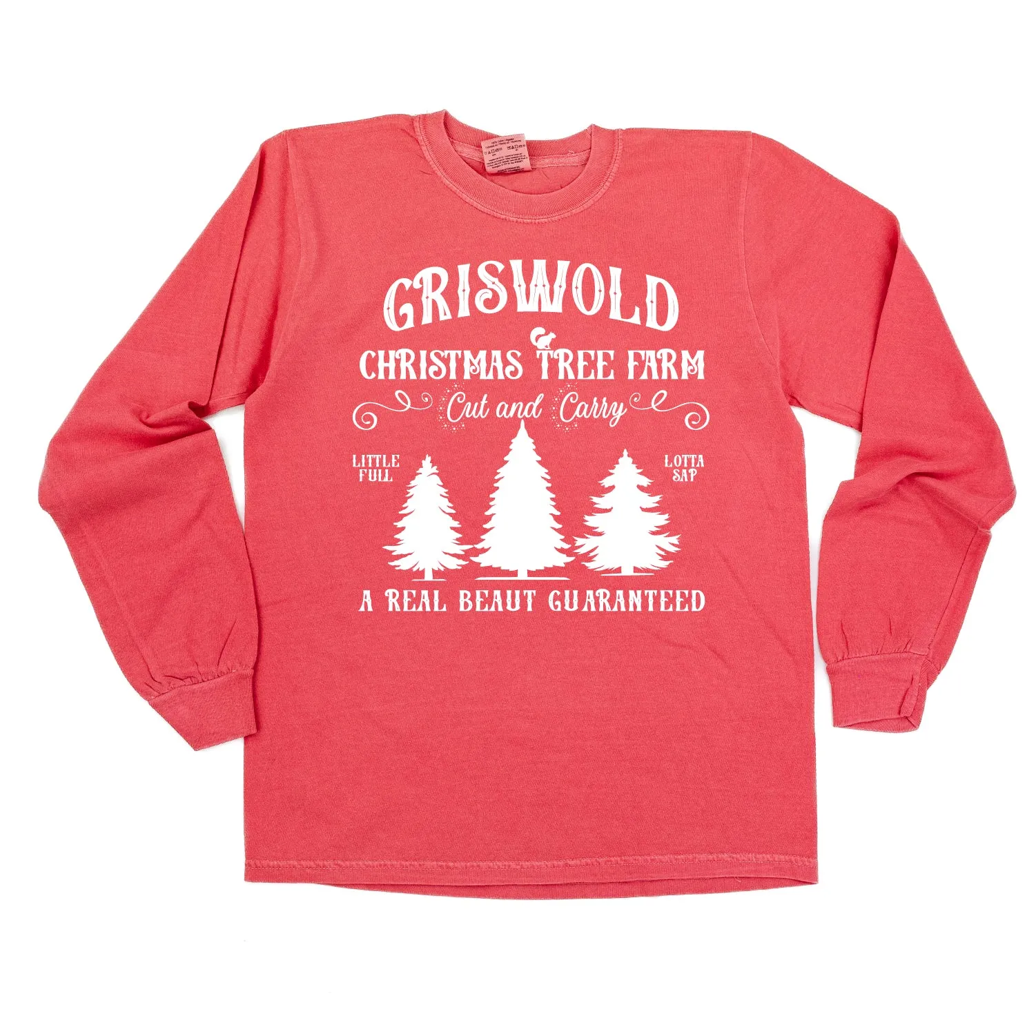 Griswold Christmas Tree Farm - LONG SLEEVE Comfort Colors Tee