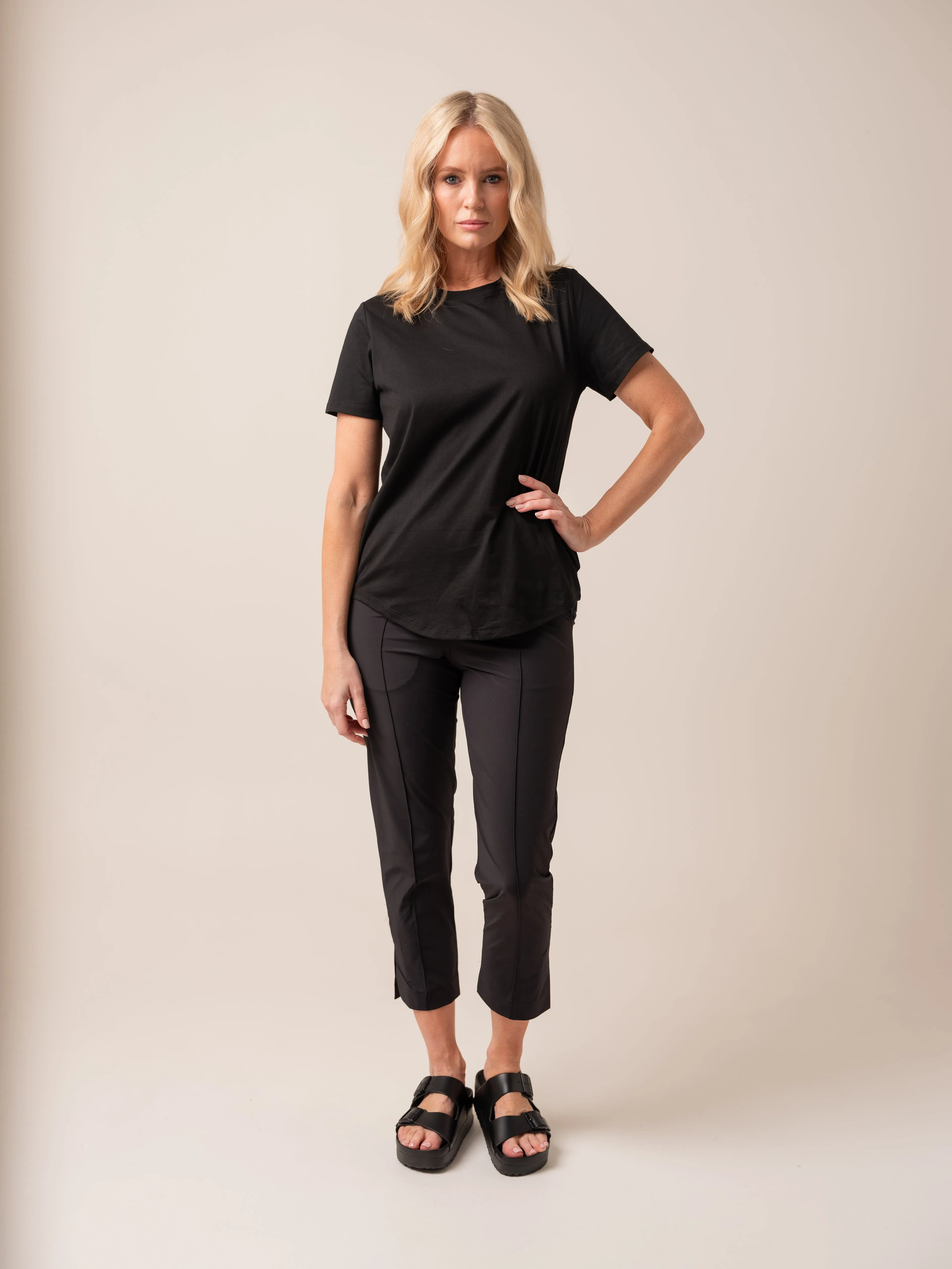 Harpers Emporium Weekend Pant in Black