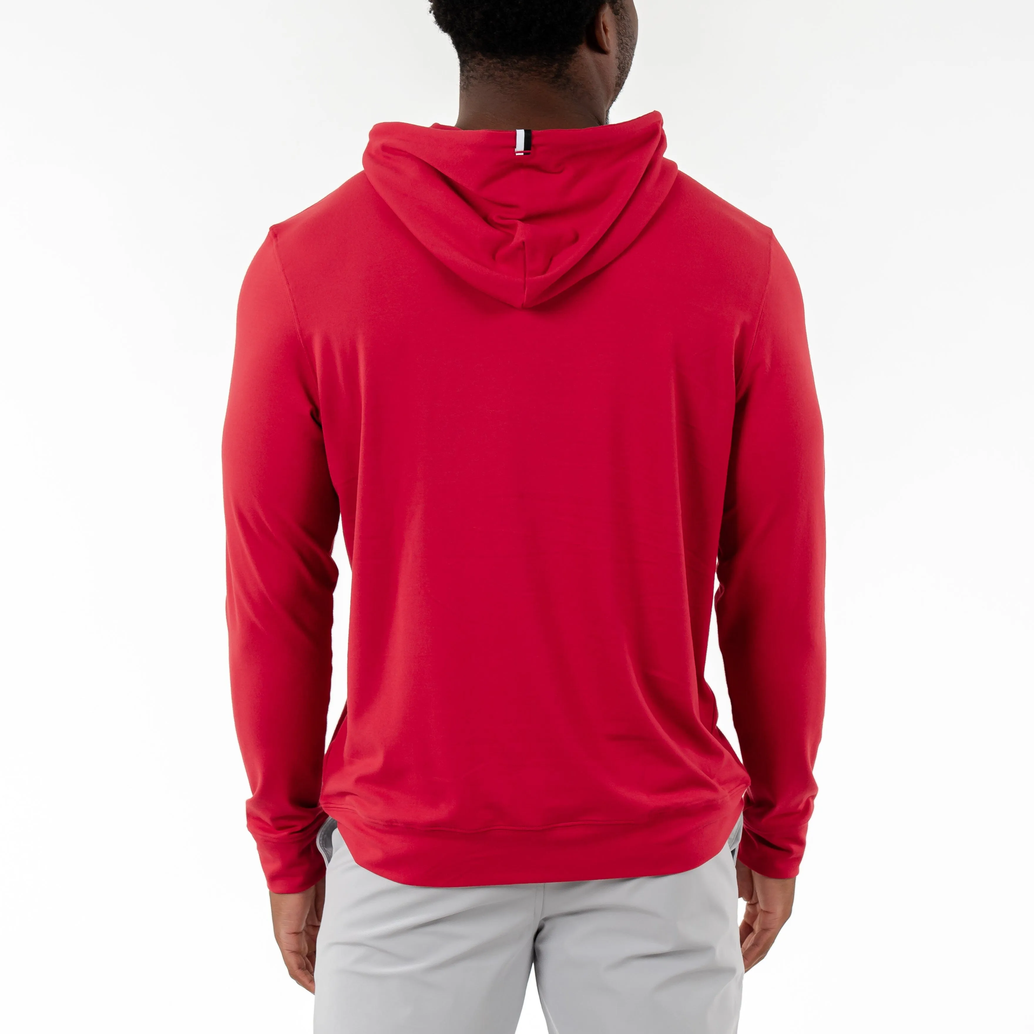 Arkansas Collegiate Hoodie - Carmine Red - Unisex Solid - Hesi