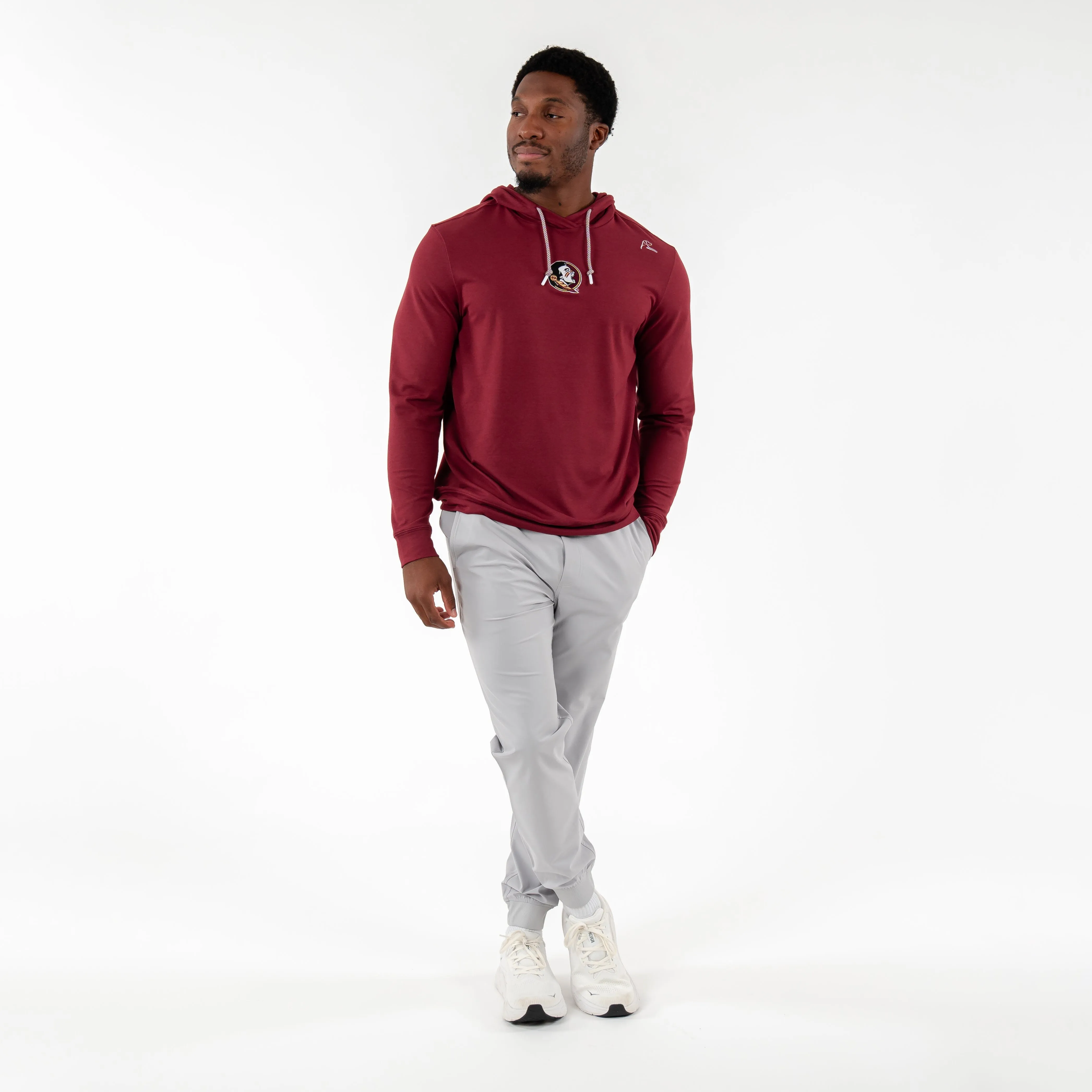 Hesi Collegiate Hoodie - FSU | Solid - Garnet Red - FSU - 1