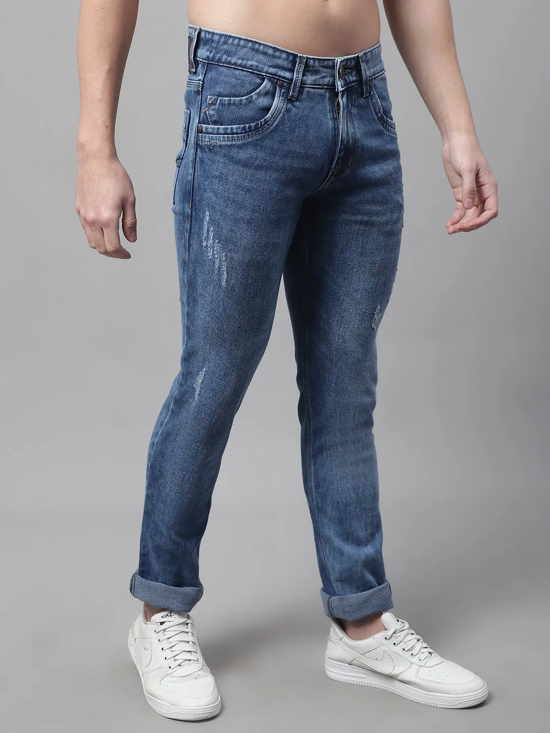 Men's Dark Mercerised Jeans