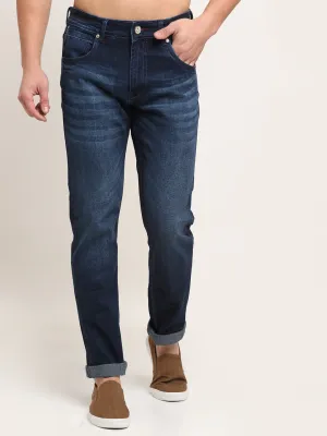 Men's Ultra Narrow fit Light Fade Dark Carbon blue  Jeans