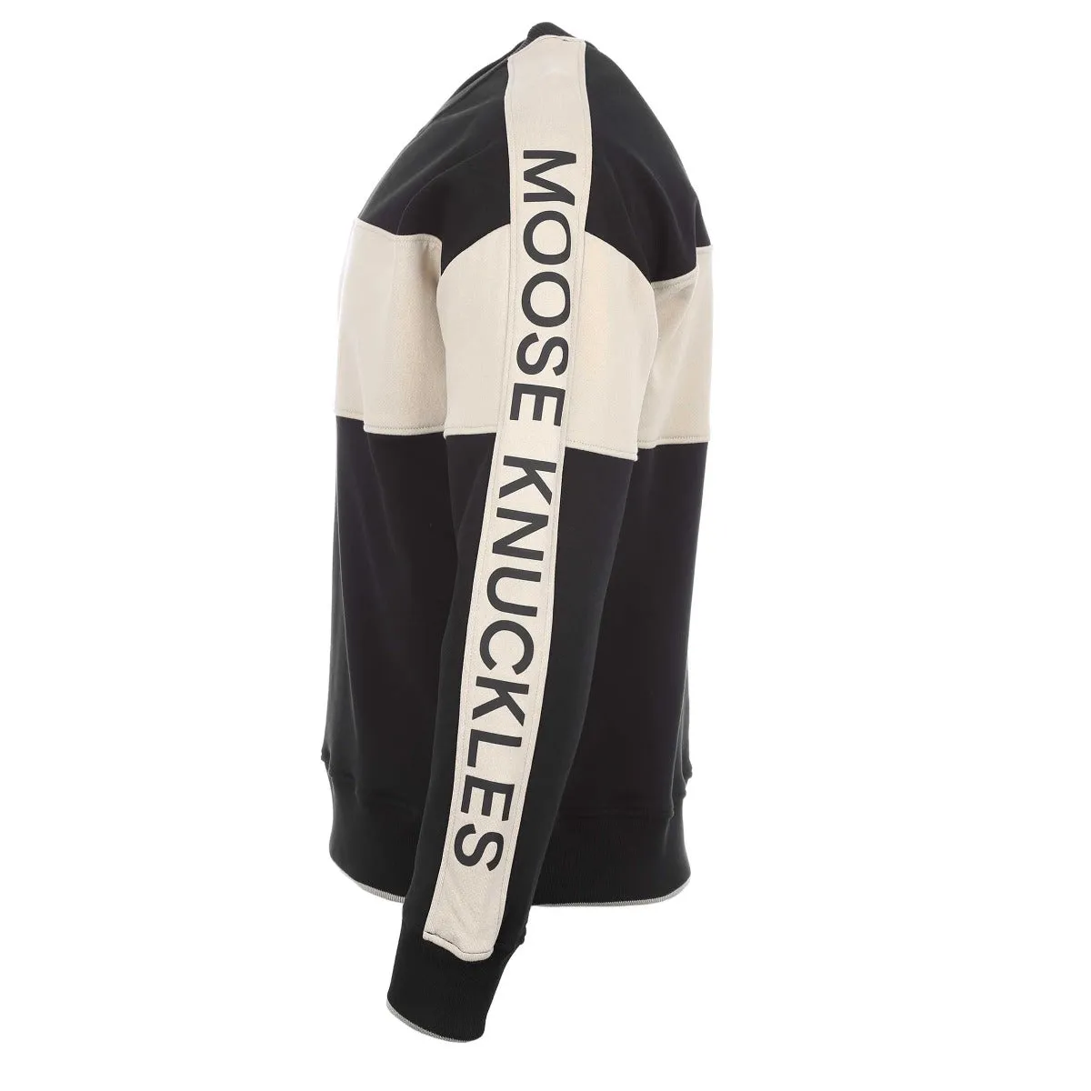 Moose Knuckles Wabasso Sweat Top in Black