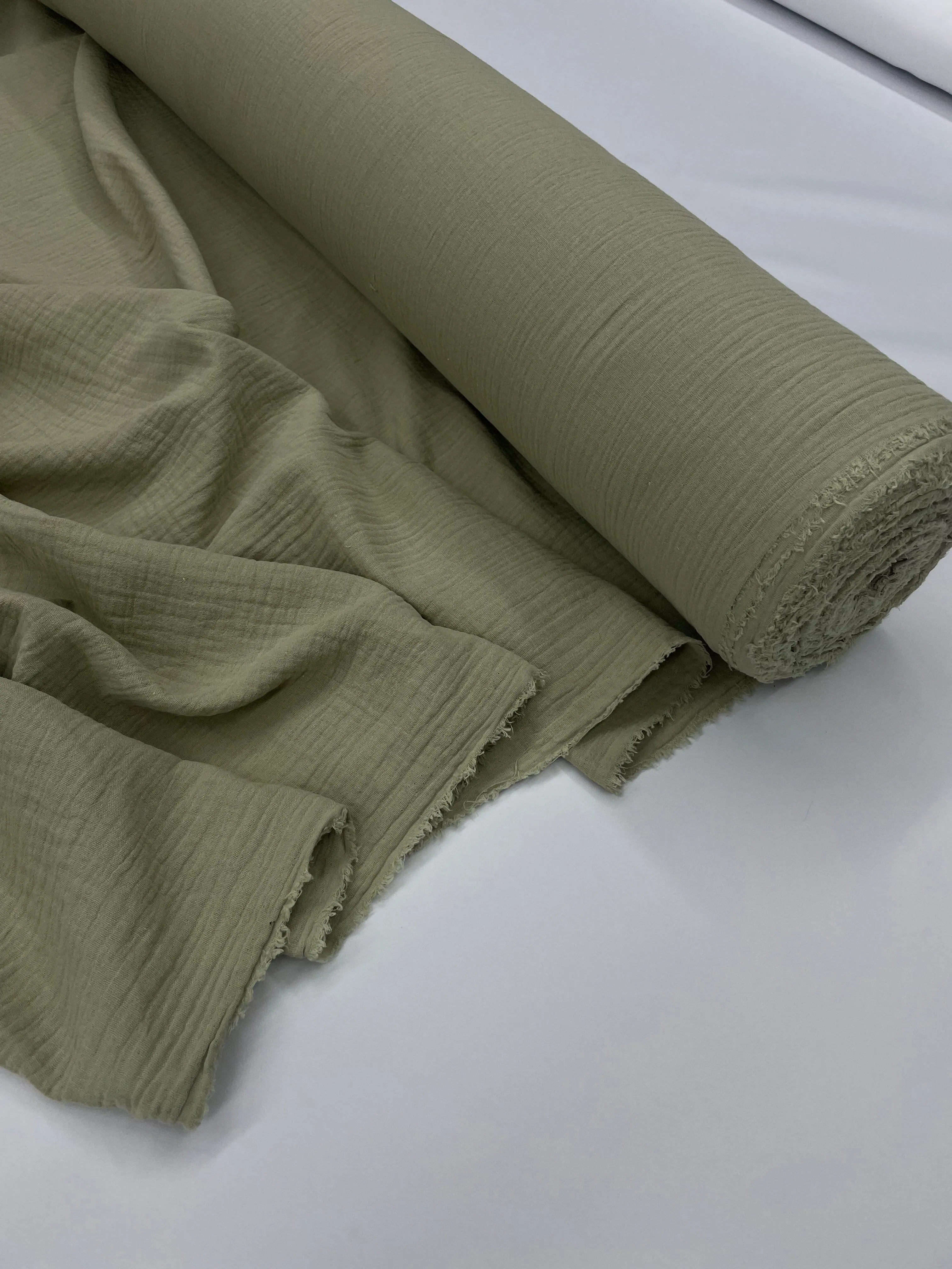 Muslin - khaki Olive