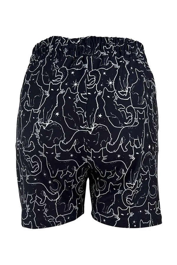 Mystic Cats Jogger Shorts