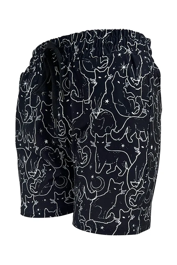 Mystic Cats Jogger Shorts