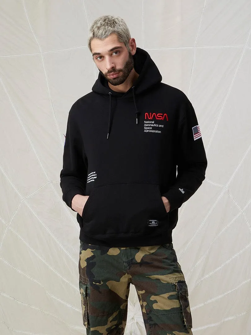 NASA WORM LOGO HOODIE