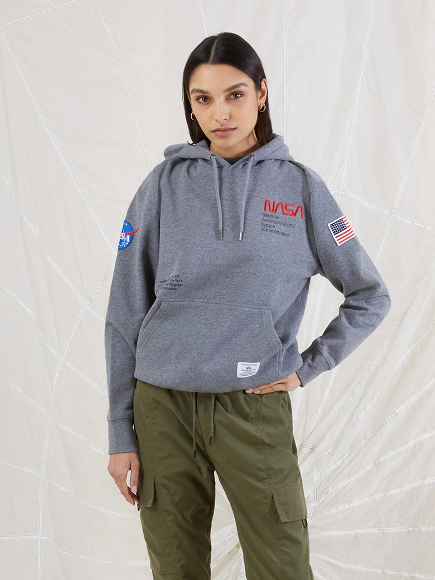 NASA WORM LOGO HOODIE